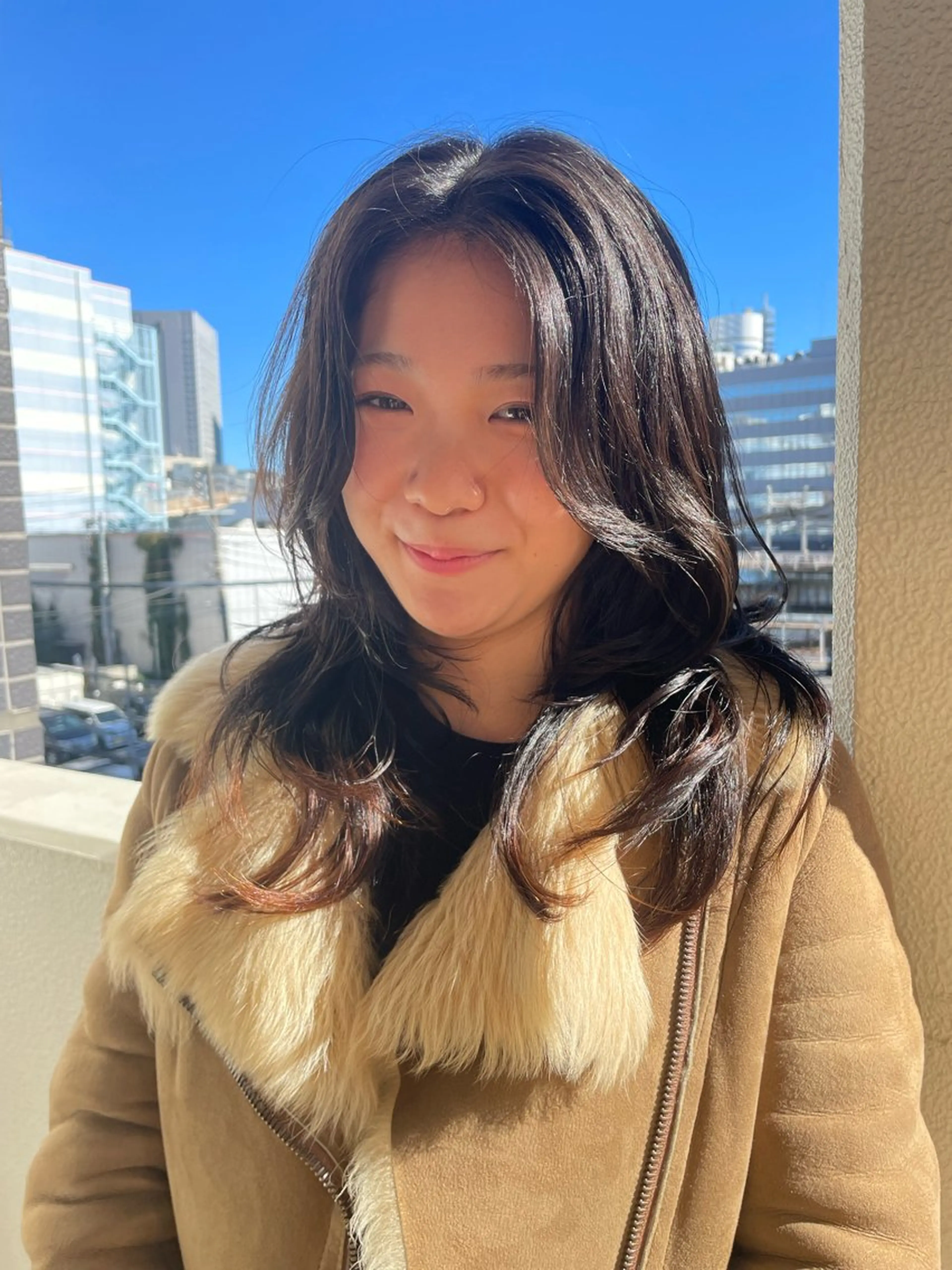 ロング カット 🎀レイヤー/パーマ カラー/ai🎀のヘアスタイル