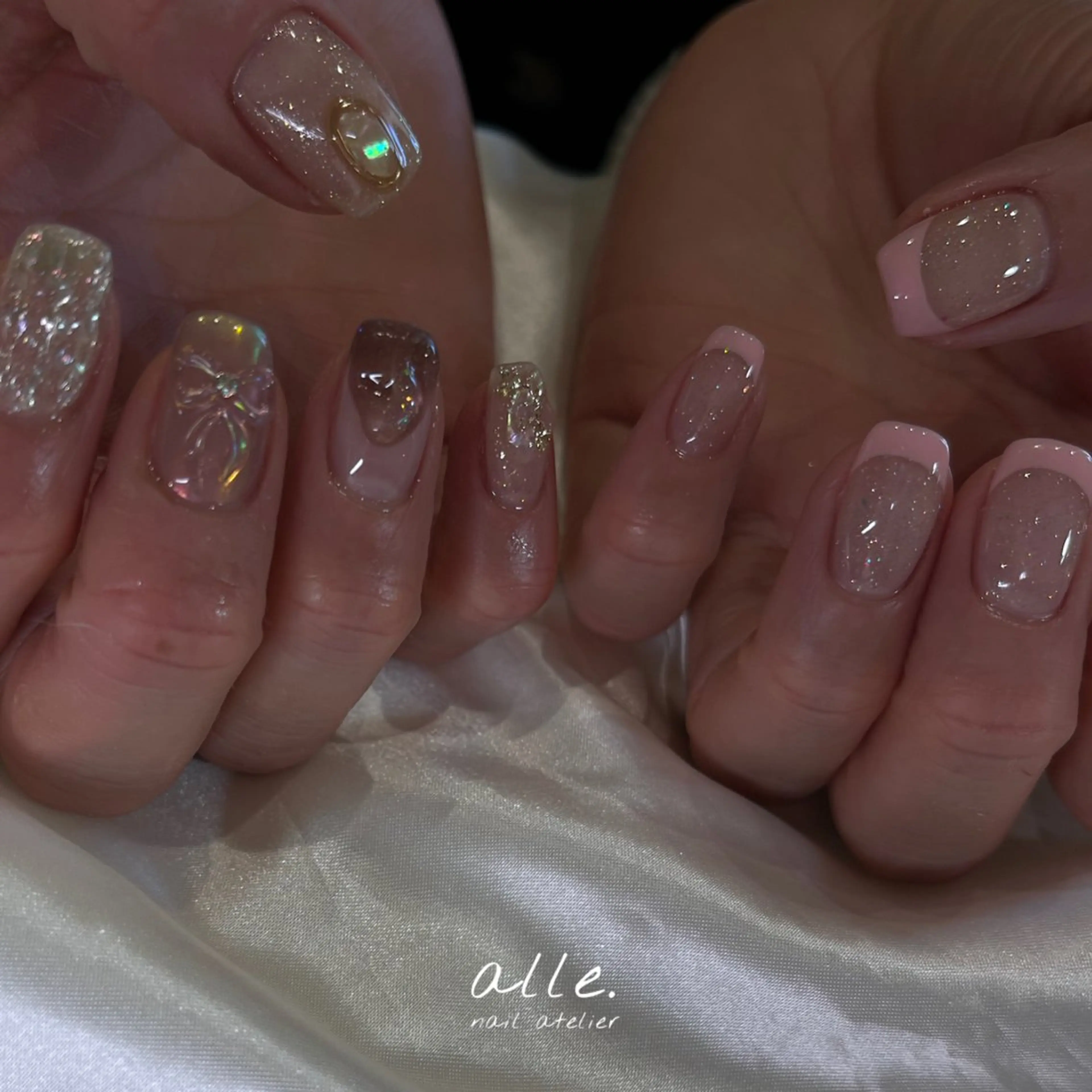 ネイル ハンドネイル atelier alle.のネイルデザイン