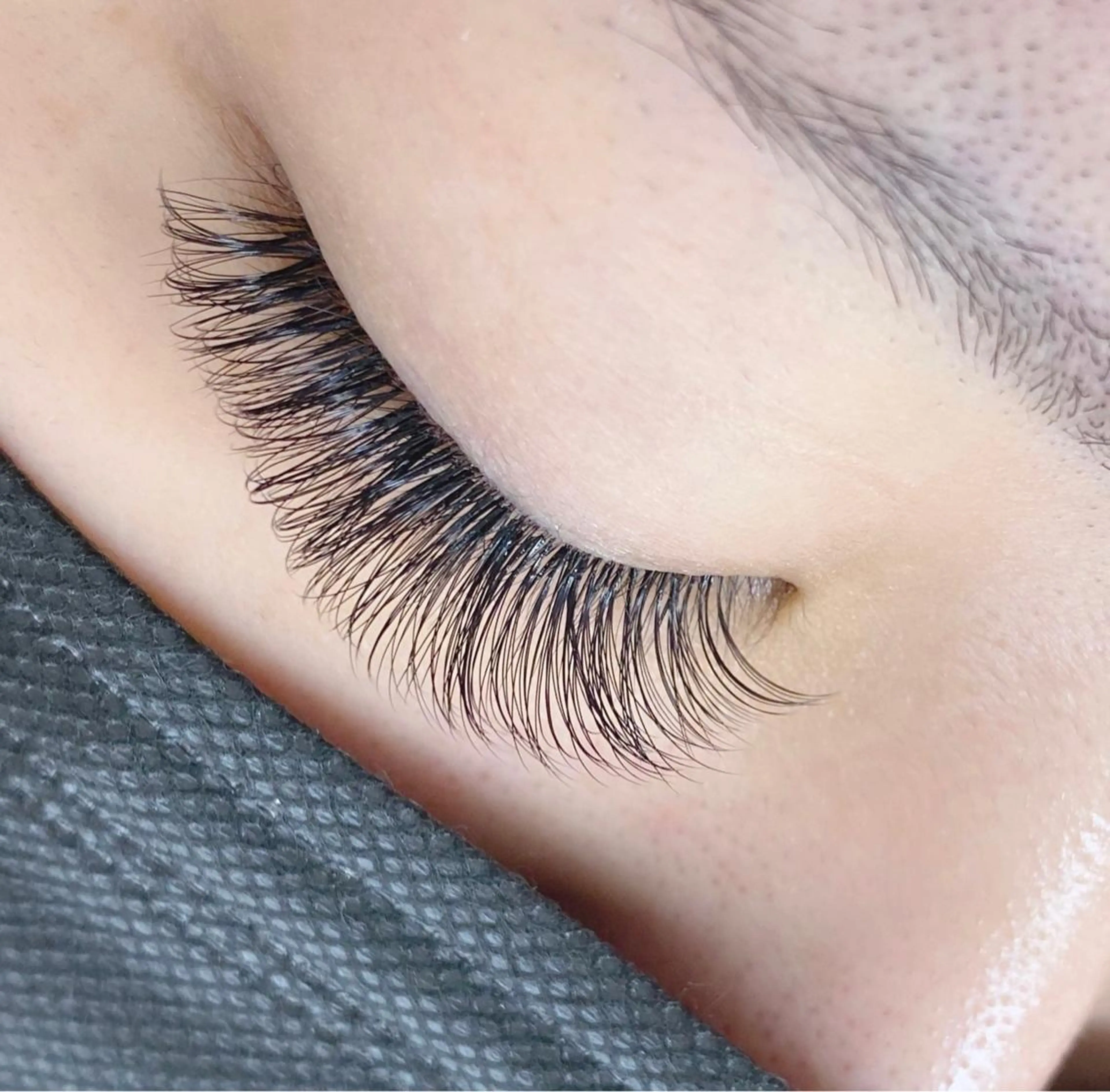 マツエク・マツパ マツエク 【那覇/束感まつ毛 /LED】ｷｬﾒﾙのマツエク・マツパデザイン