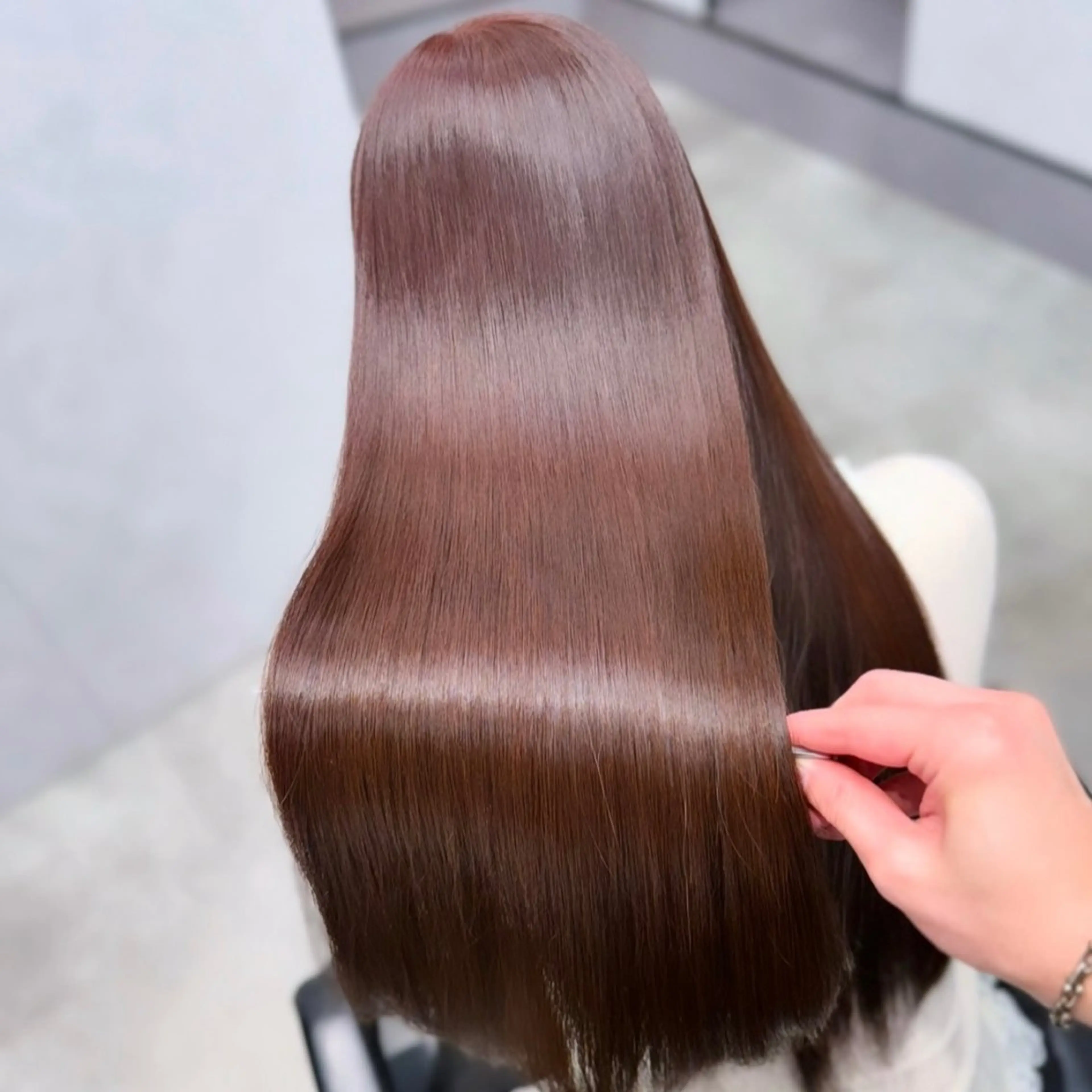 ロング 山口 真季のヘアスタイル