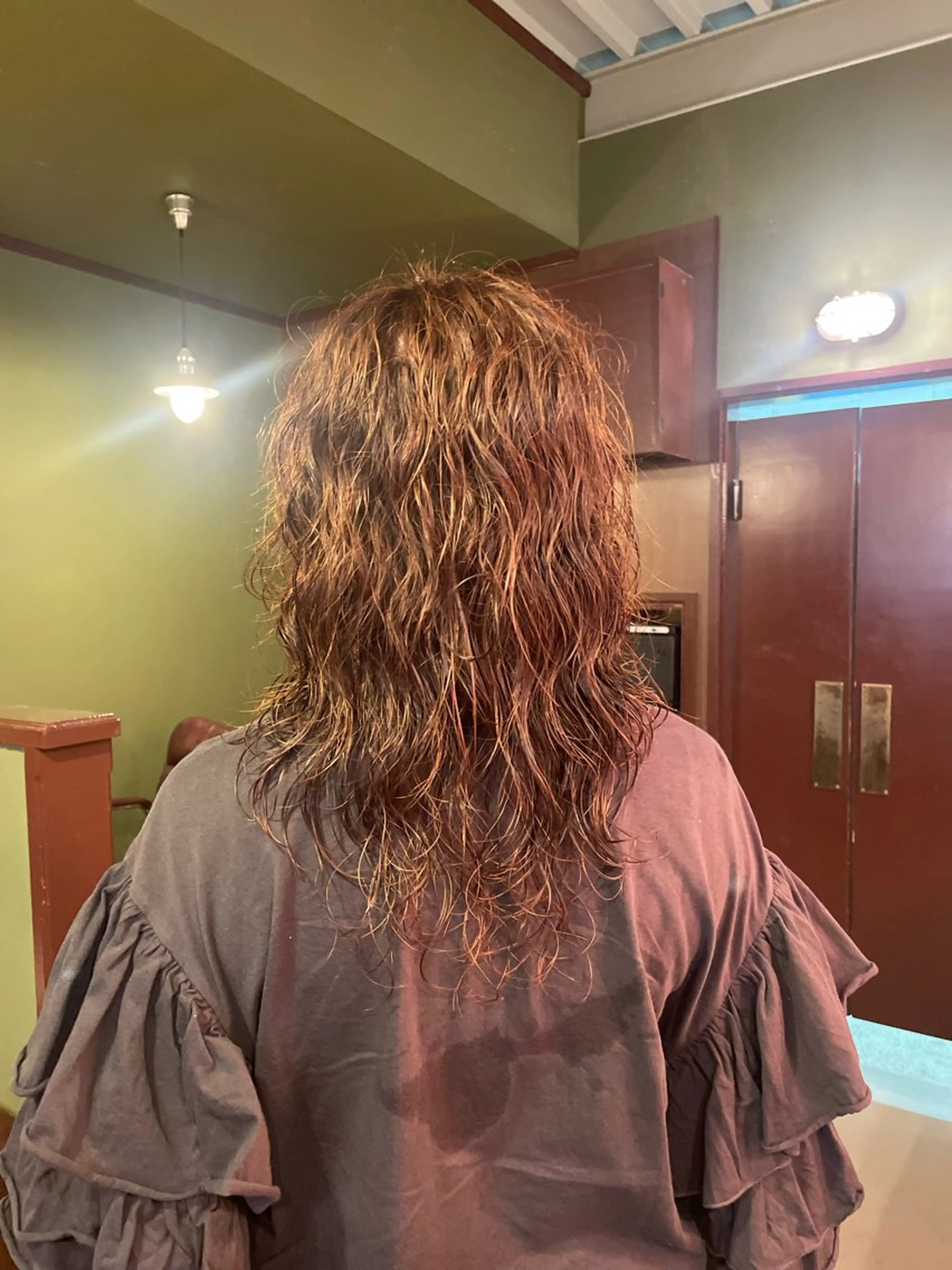 セミロング カラー パーマ カット パーマ PATH-hair. storeのヘアスタイル