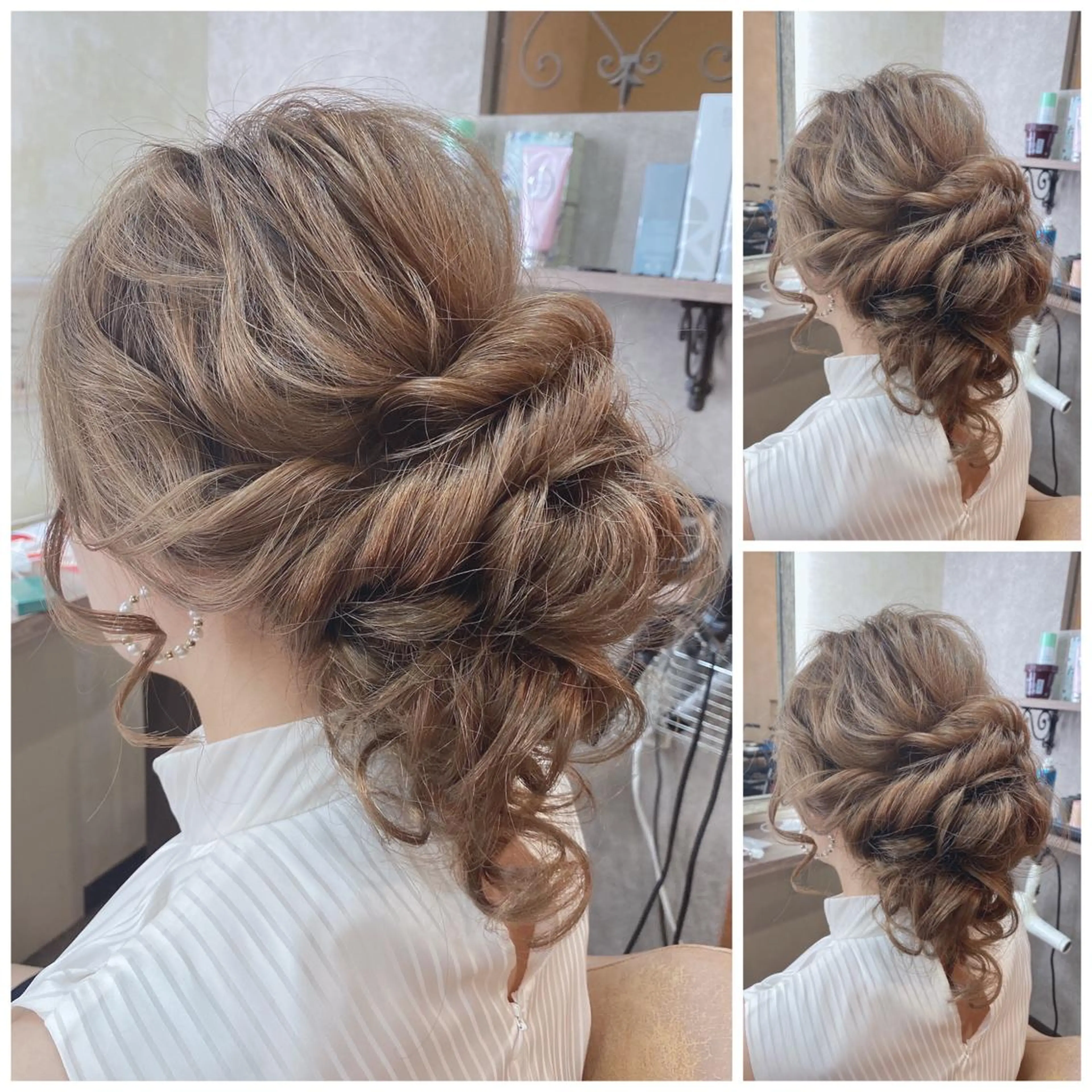 ヘアアレンジ 田井中 悠紀のヘアスタイル