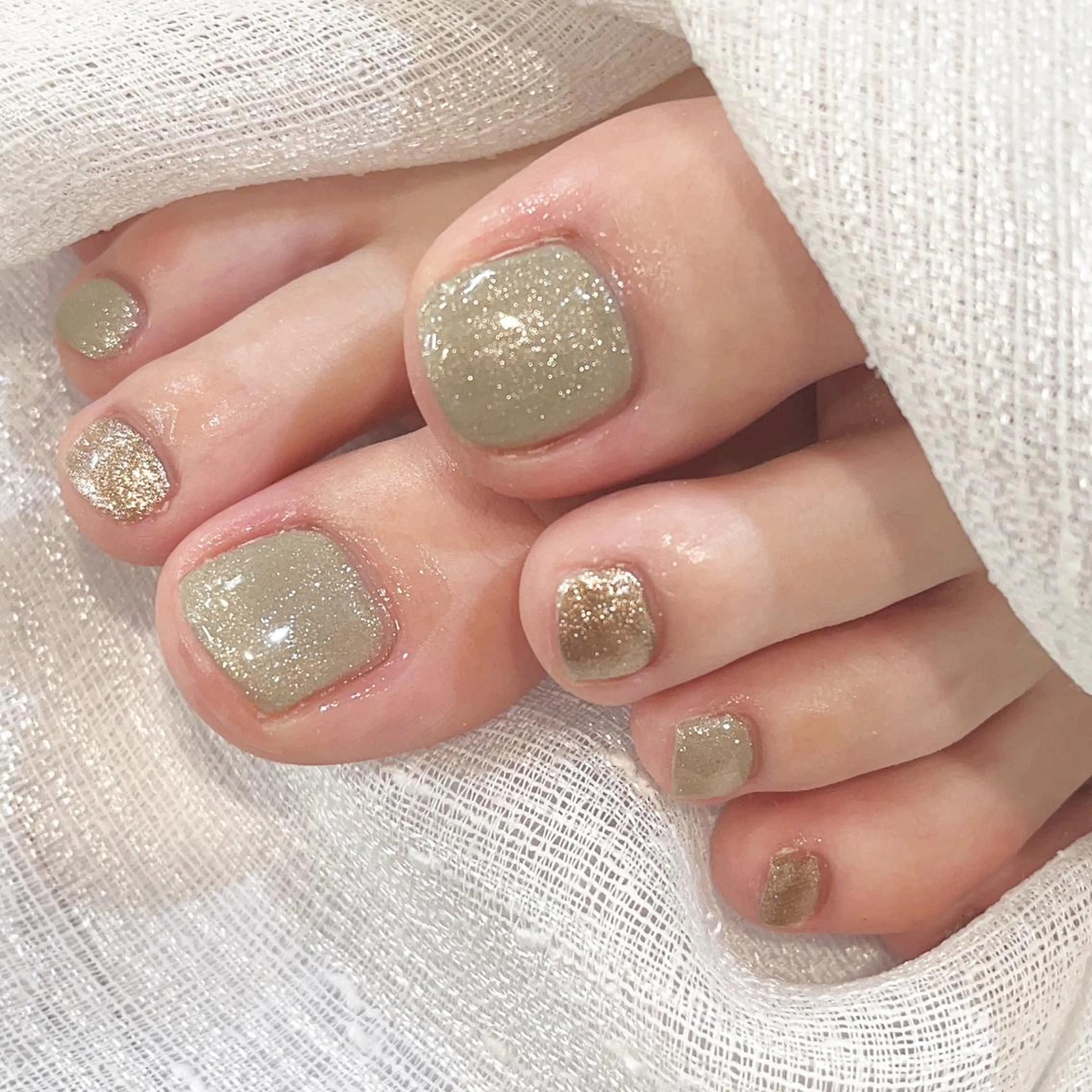 ネイル フットネイル ワンカラーネイル nailist yuiのネイルデザイン