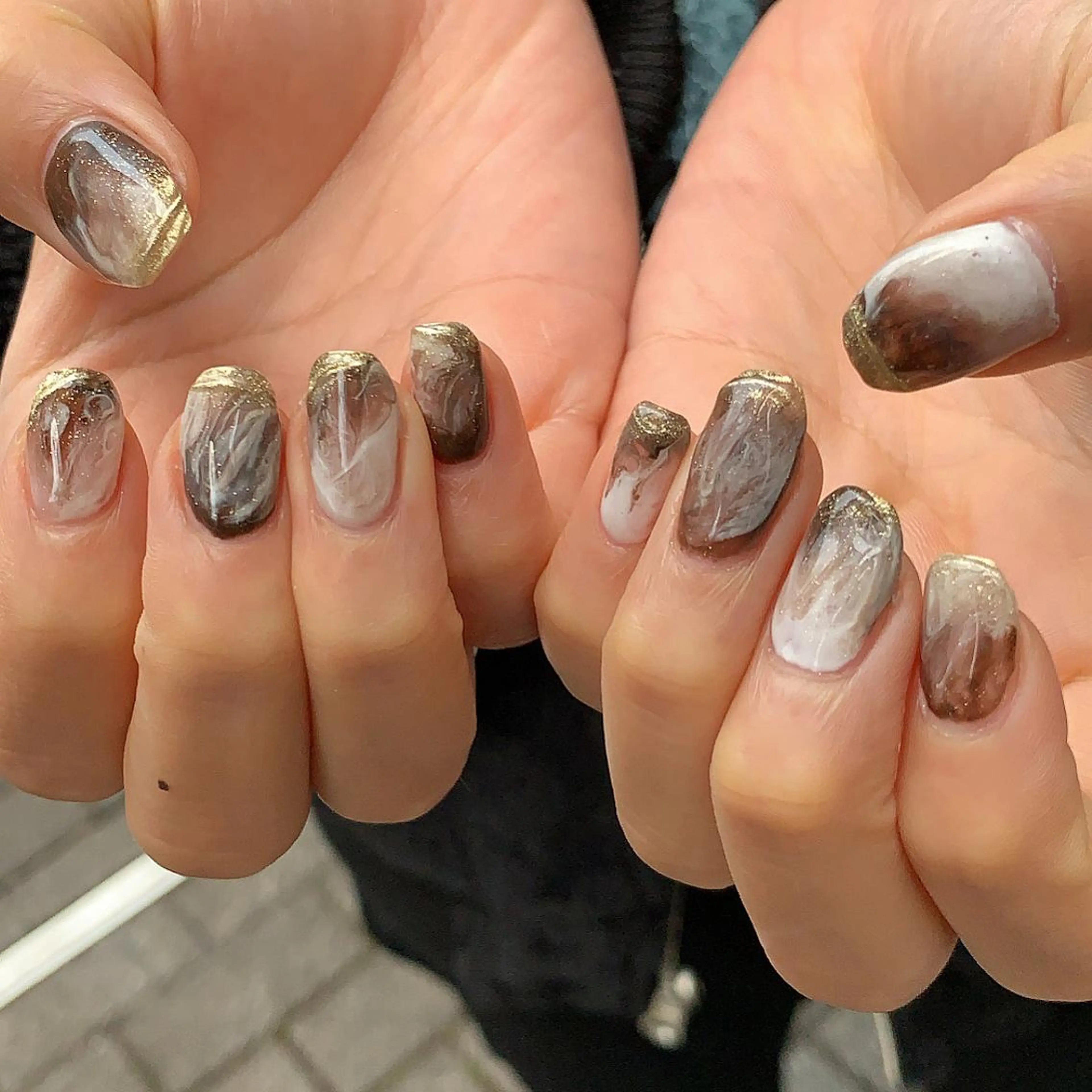 ネイル 平野葵🎀 hair/nailのネイルデザイン
