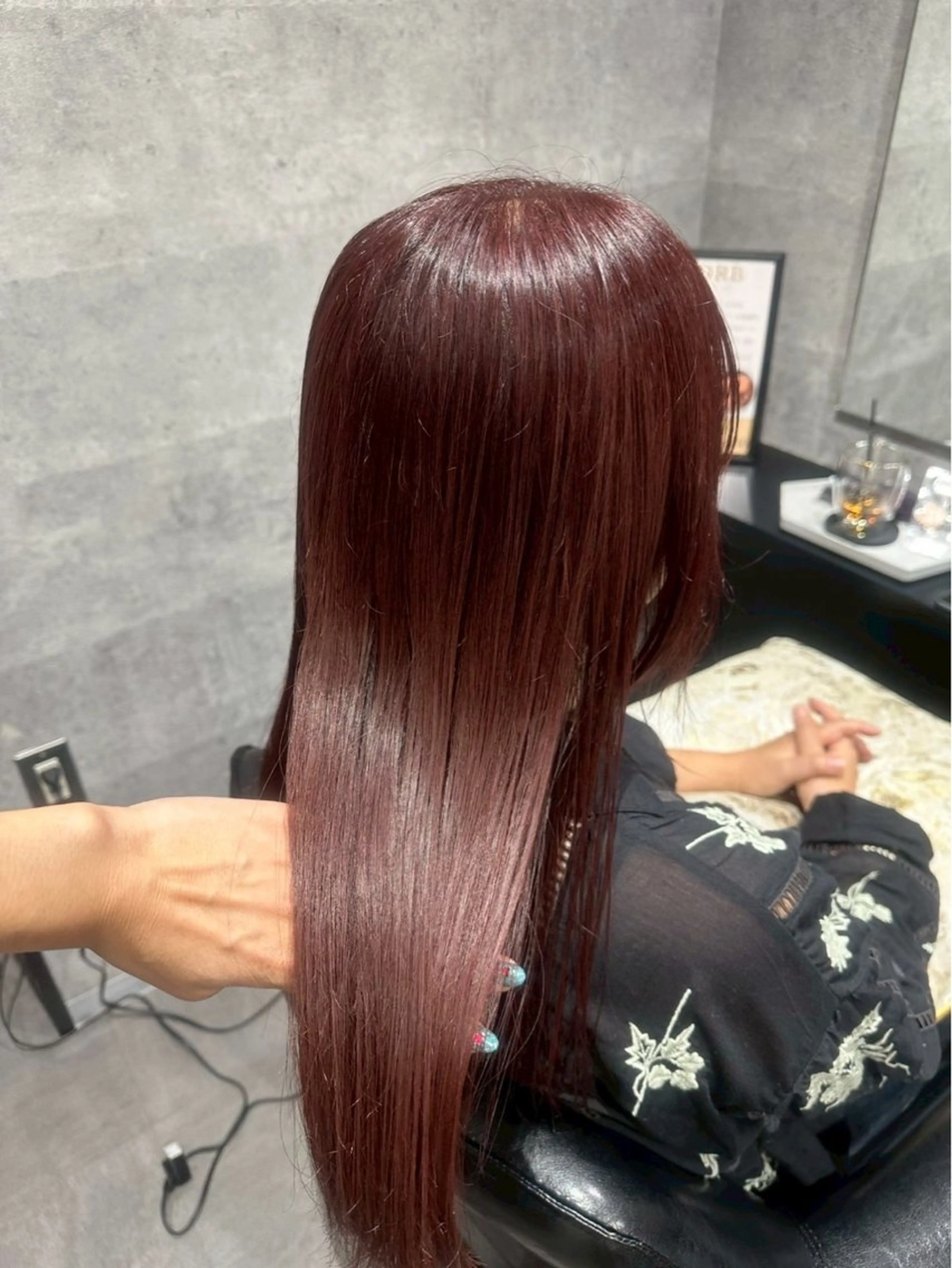 カラー 透明感カラー ゆあ/ パーソナルカラー診断のヘアスタイル