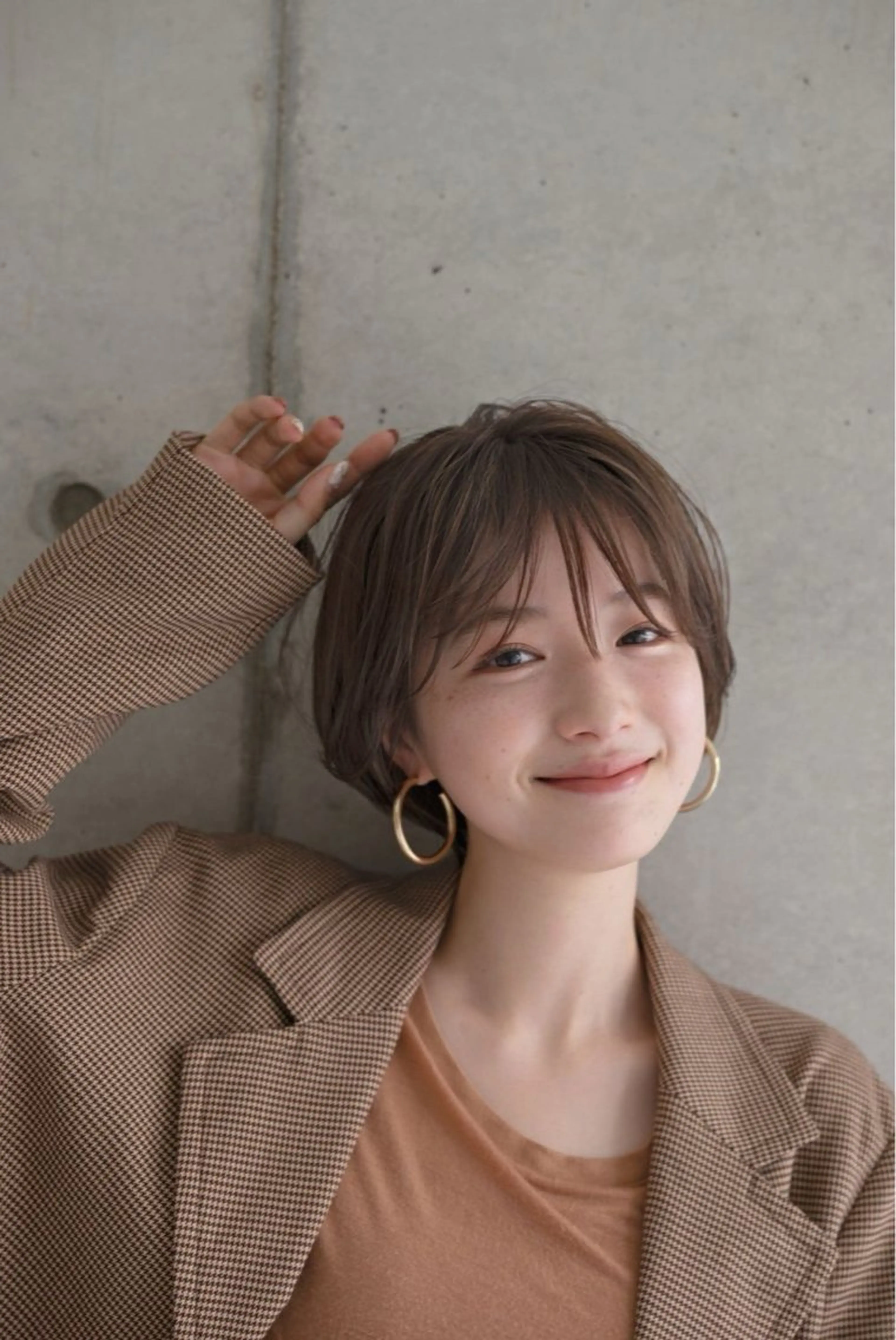 ショート ショートヘア トリートメント レイヤー・ボブカット 透明感カラーこうたのヘアスタイル