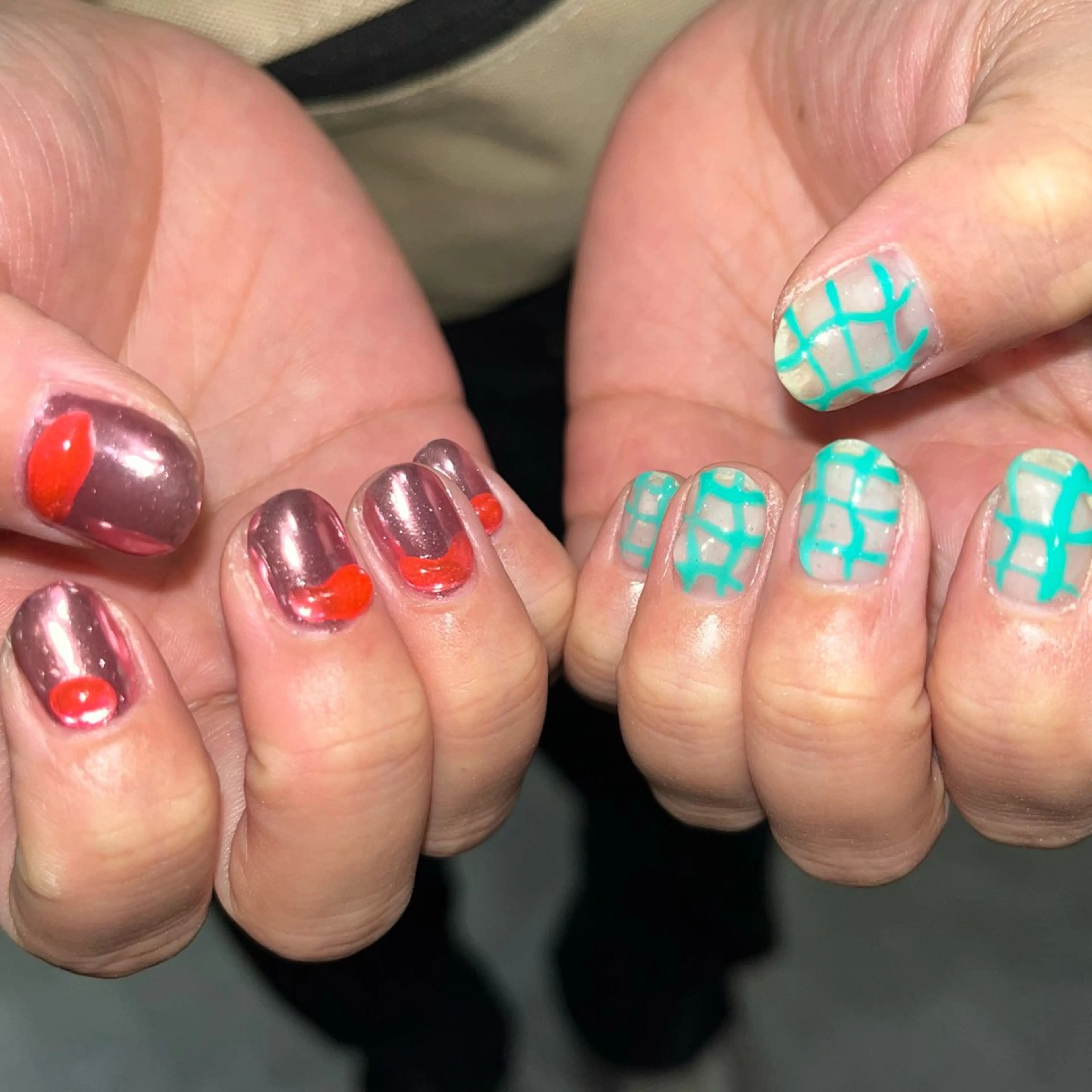 ネイル ハンドネイル フットネイル 🪐富島彩夏 /海外nail🪐のネイルデザイン