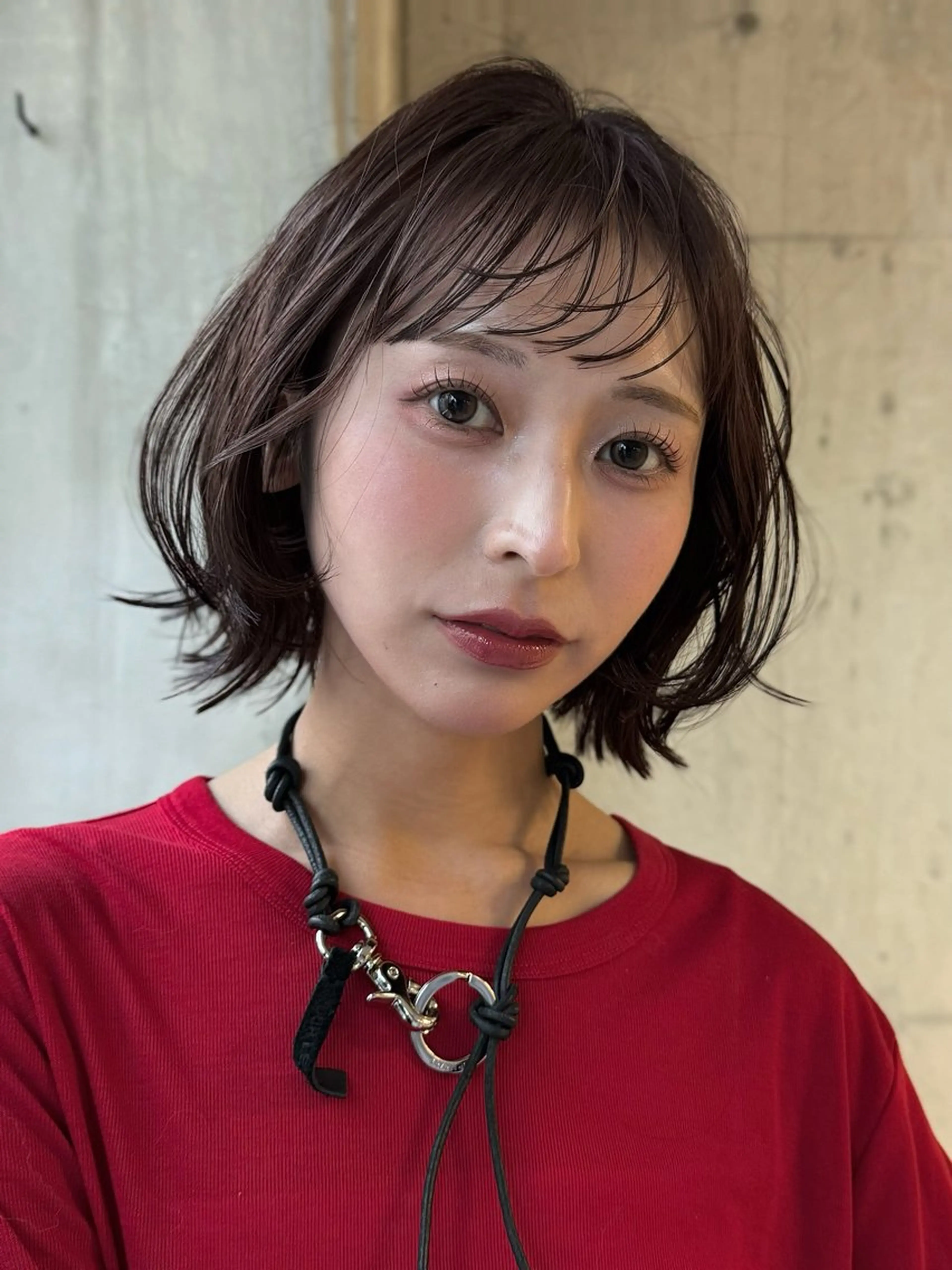 ショート カット ヘアカラー トリートメント 🩵縮毛矯正・ボブ 岩原朋也🩵のヘアスタイル