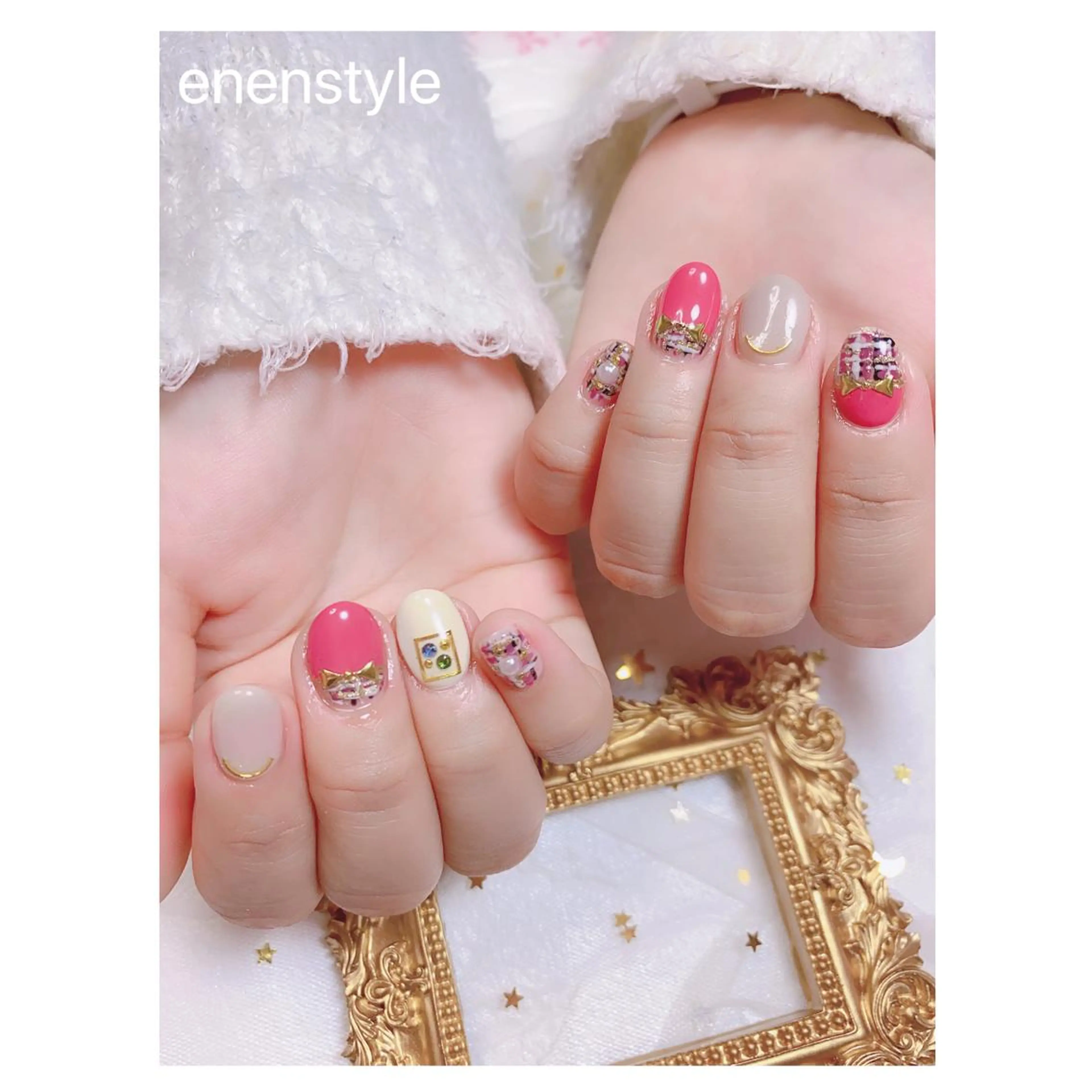 ショート ネイル ジェルネイル ニュアンスネイル オフィスネイル ワンカラーネイル パラジェル ハンドネイル 👑enen style👑のネイルデザイン