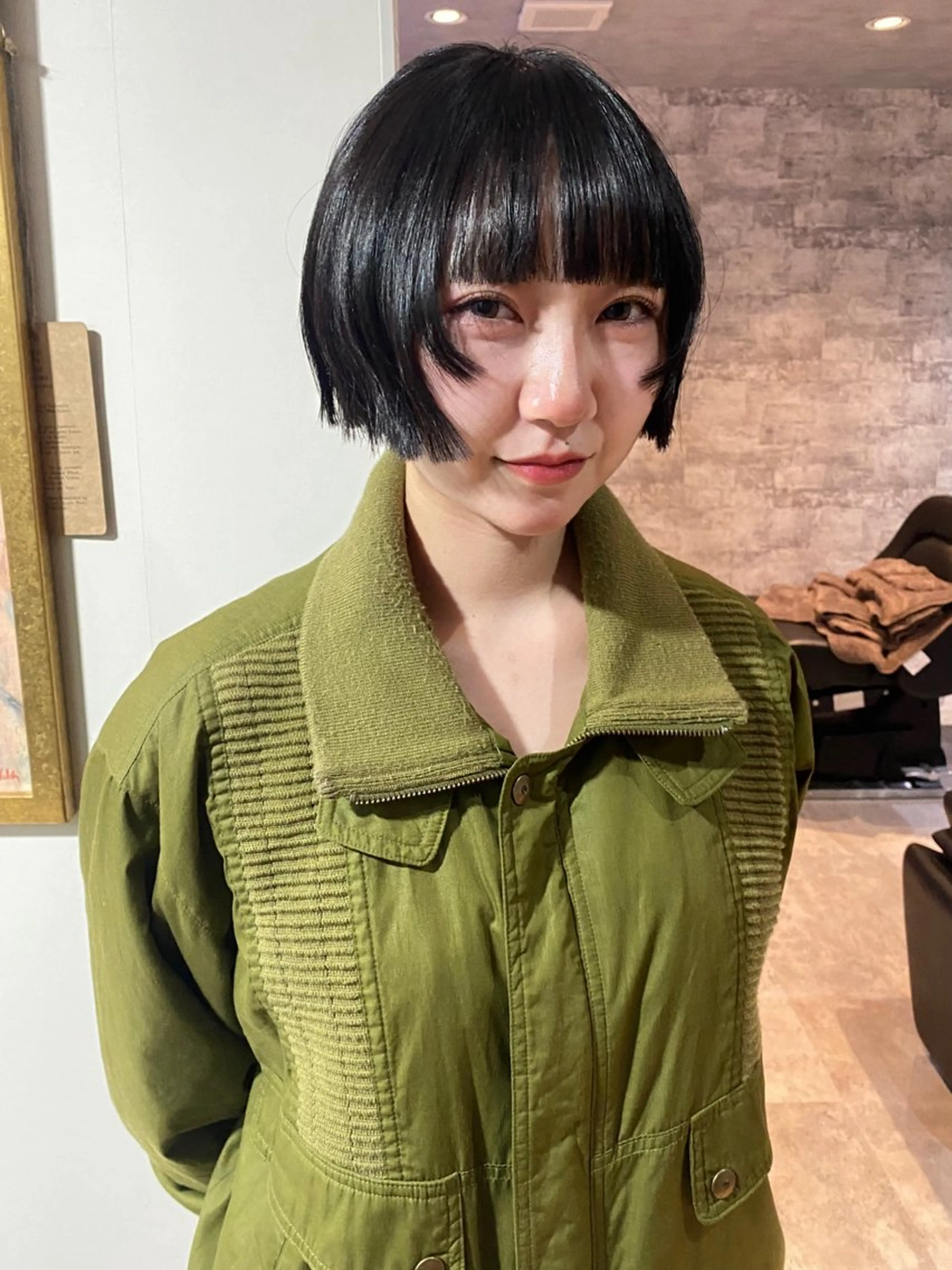 ショート カラー ボブ カット ヘアカラー トリートメント mai / linoah˚✧のヘアスタイル