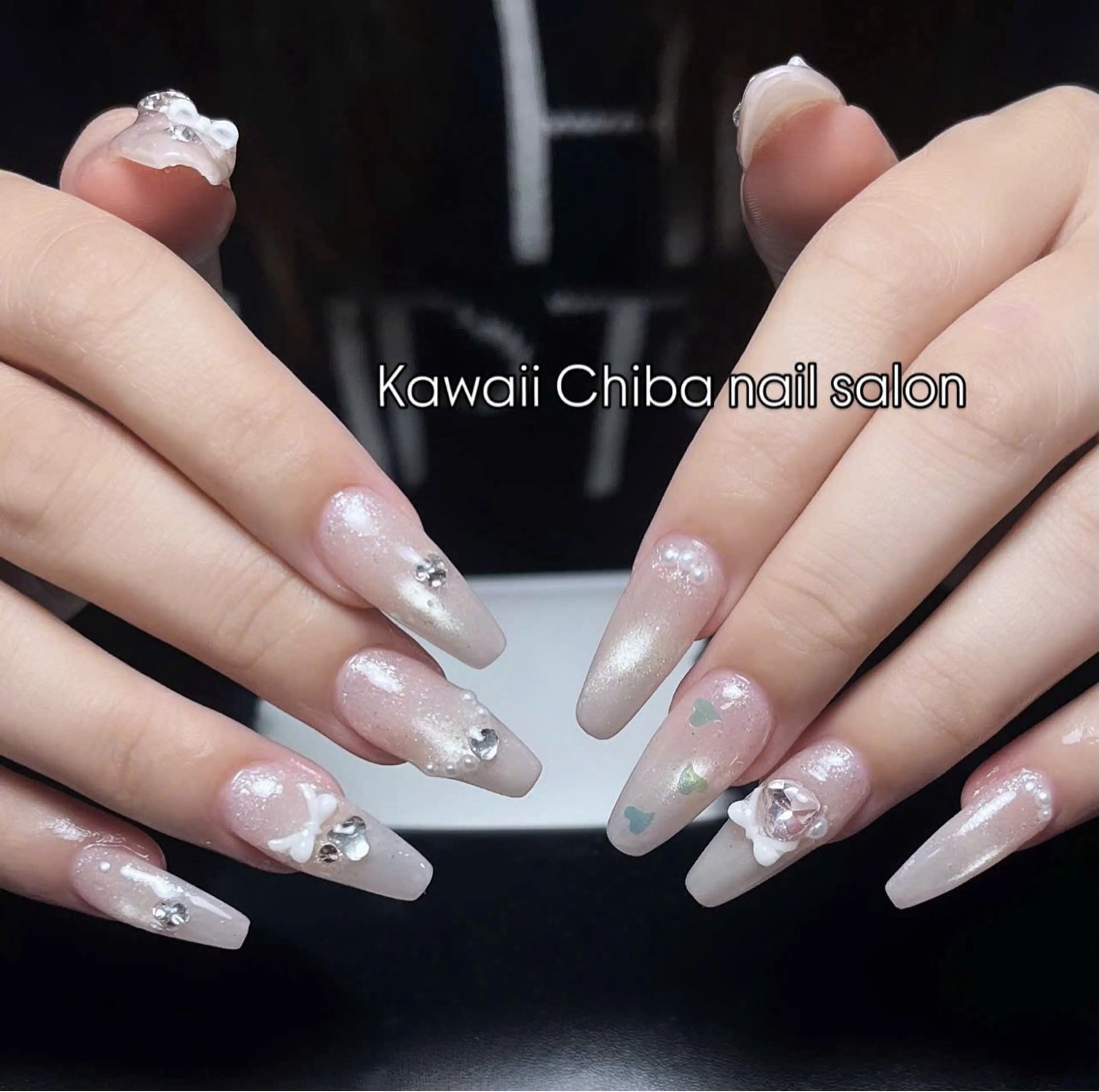 ネイル 韓国ネイル ワンホンネイル Kawaii _Nailのネイルデザイン