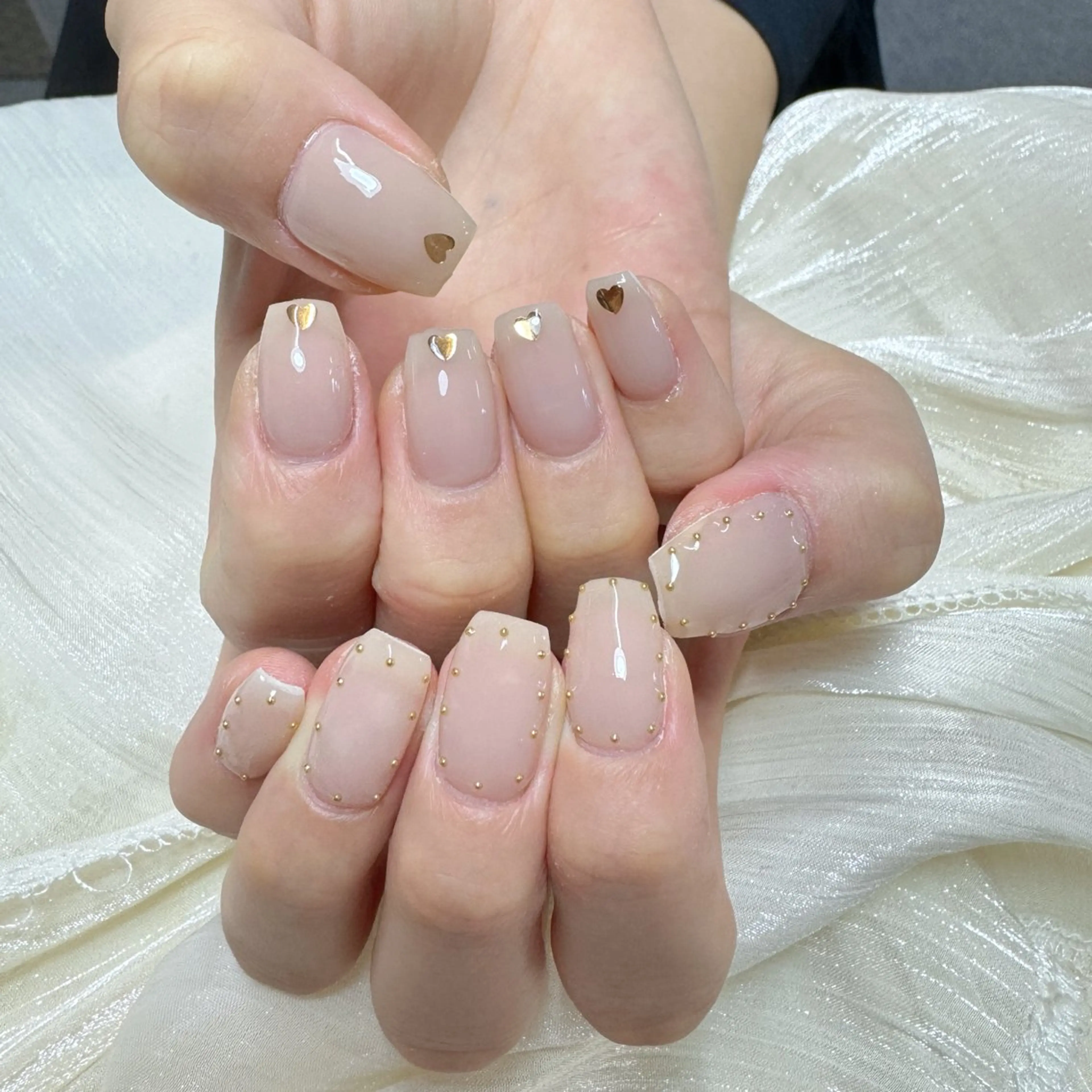 ネイル ハンドネイル 🍄Rina🍄 韓国風ネイルのネイルデザイン