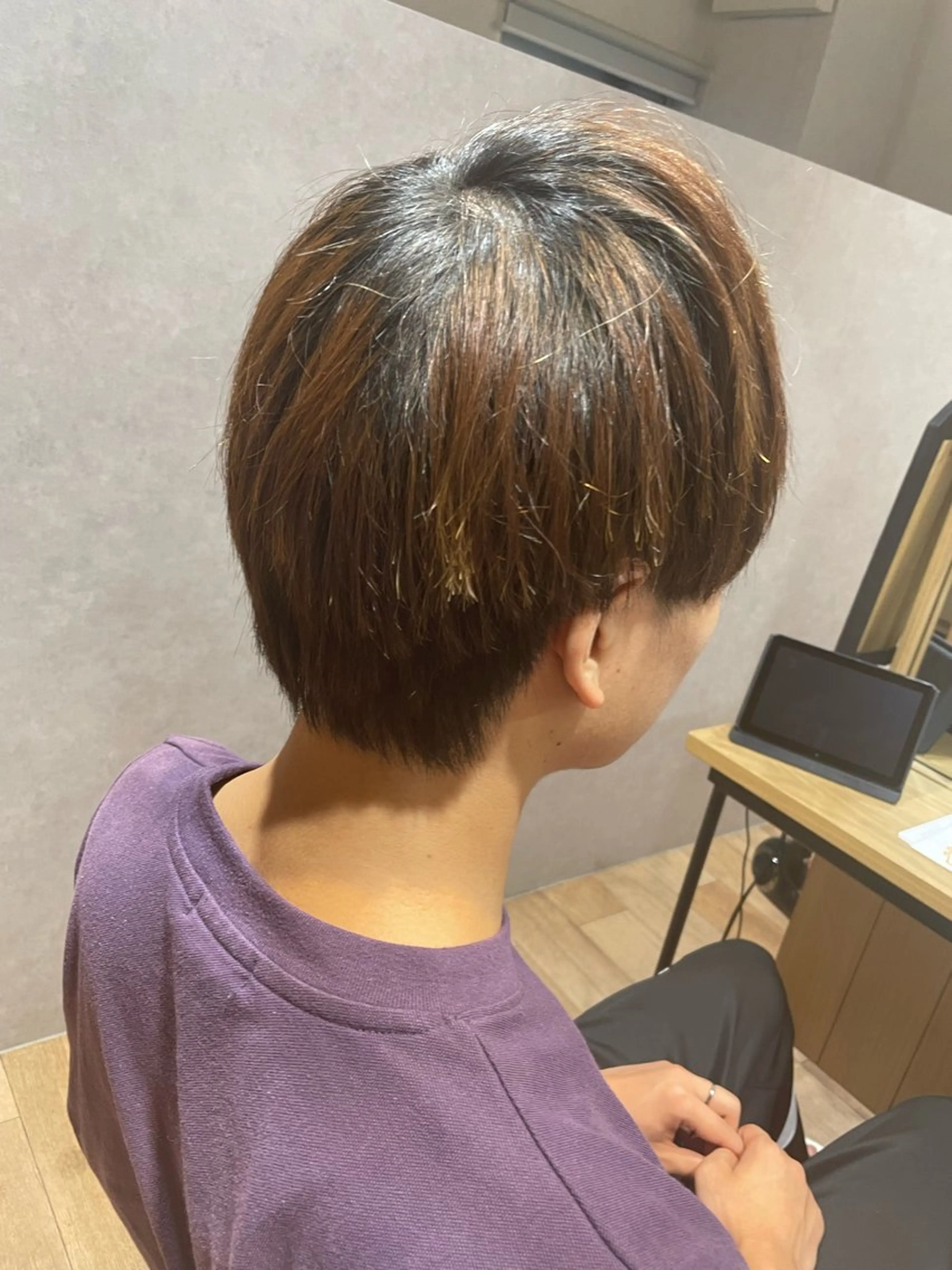 ショート メンズ マッシュ 馬場 寛之のヘアスタイル