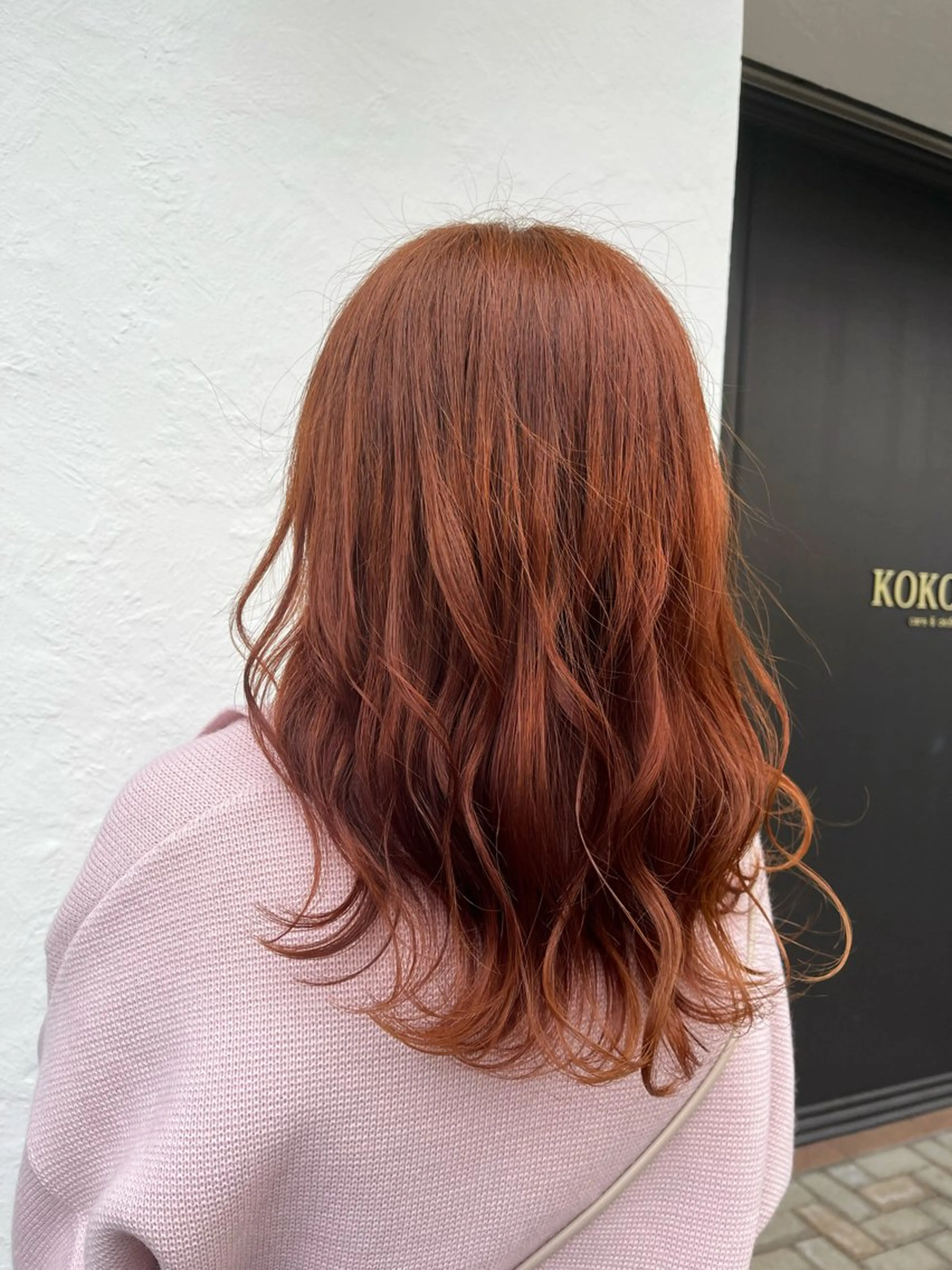 セミロング ヘアカラー ななか /KOKOROのヘアスタイル