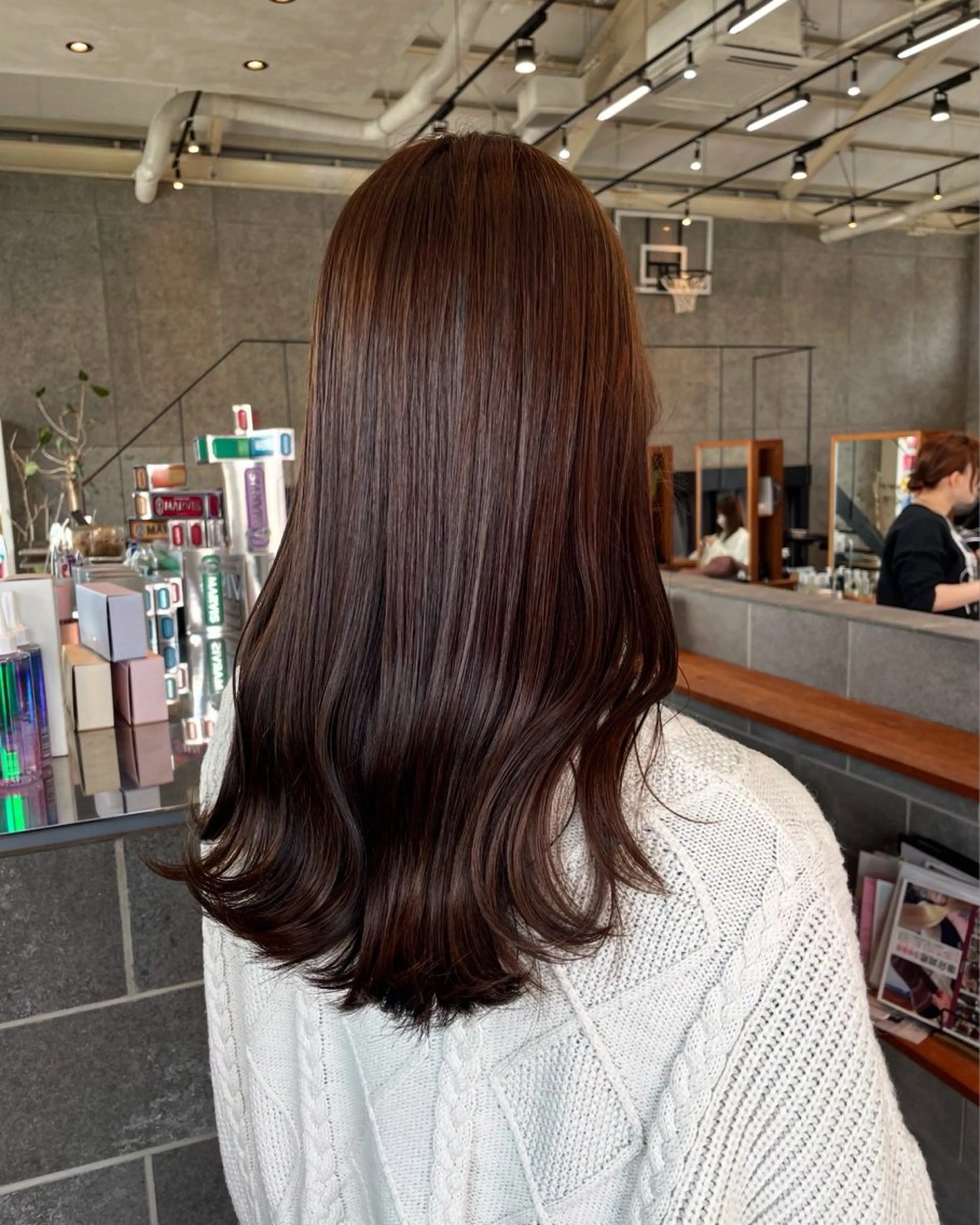 カラー 🎪🩰艶/モテ カラー❣️reinaのヘアスタイル