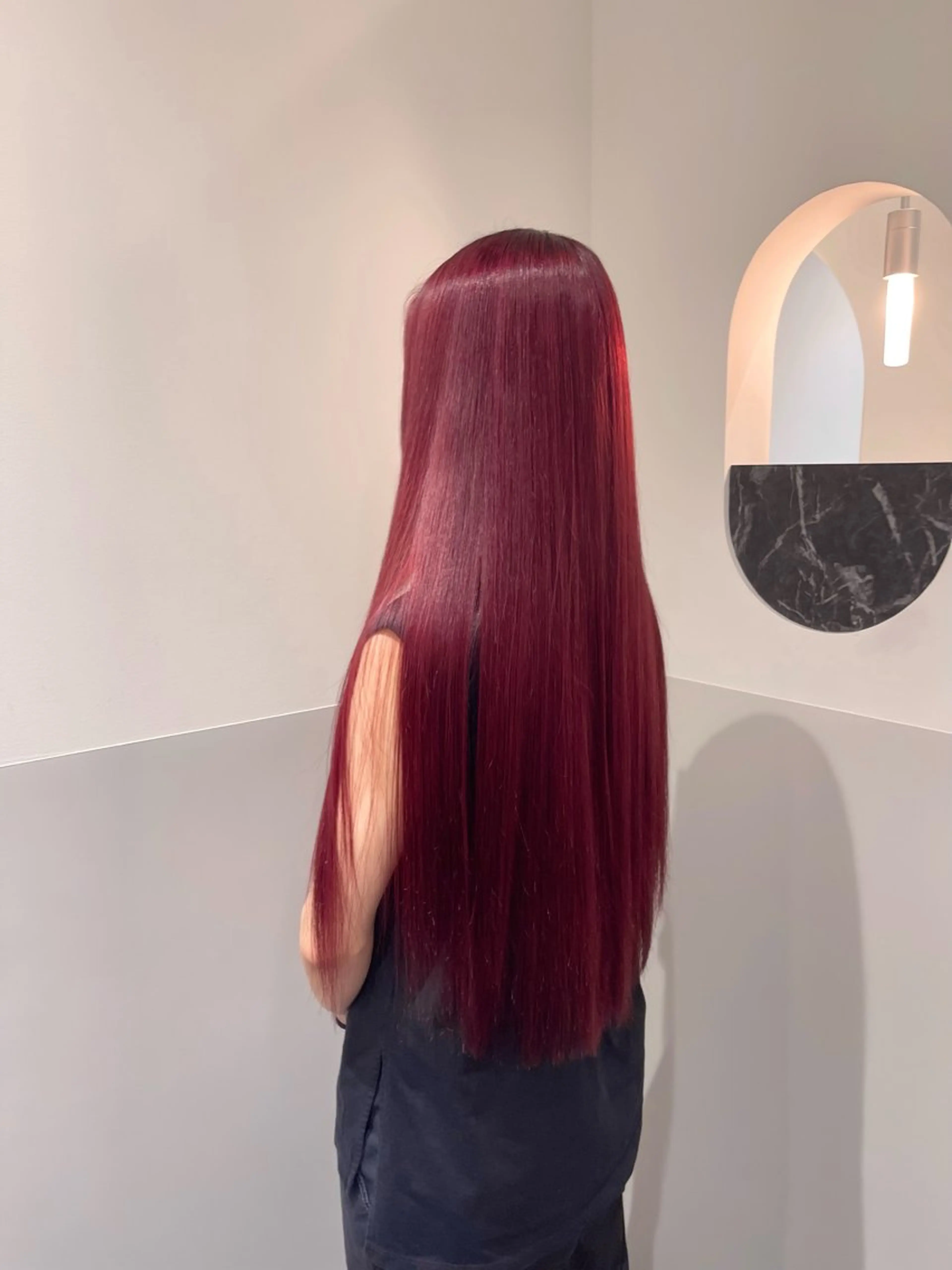 ロング カラー カット ヘアカラー トリートメント 〻ツヤハイトーン🩰 🤍HARUCAのヘアスタイル