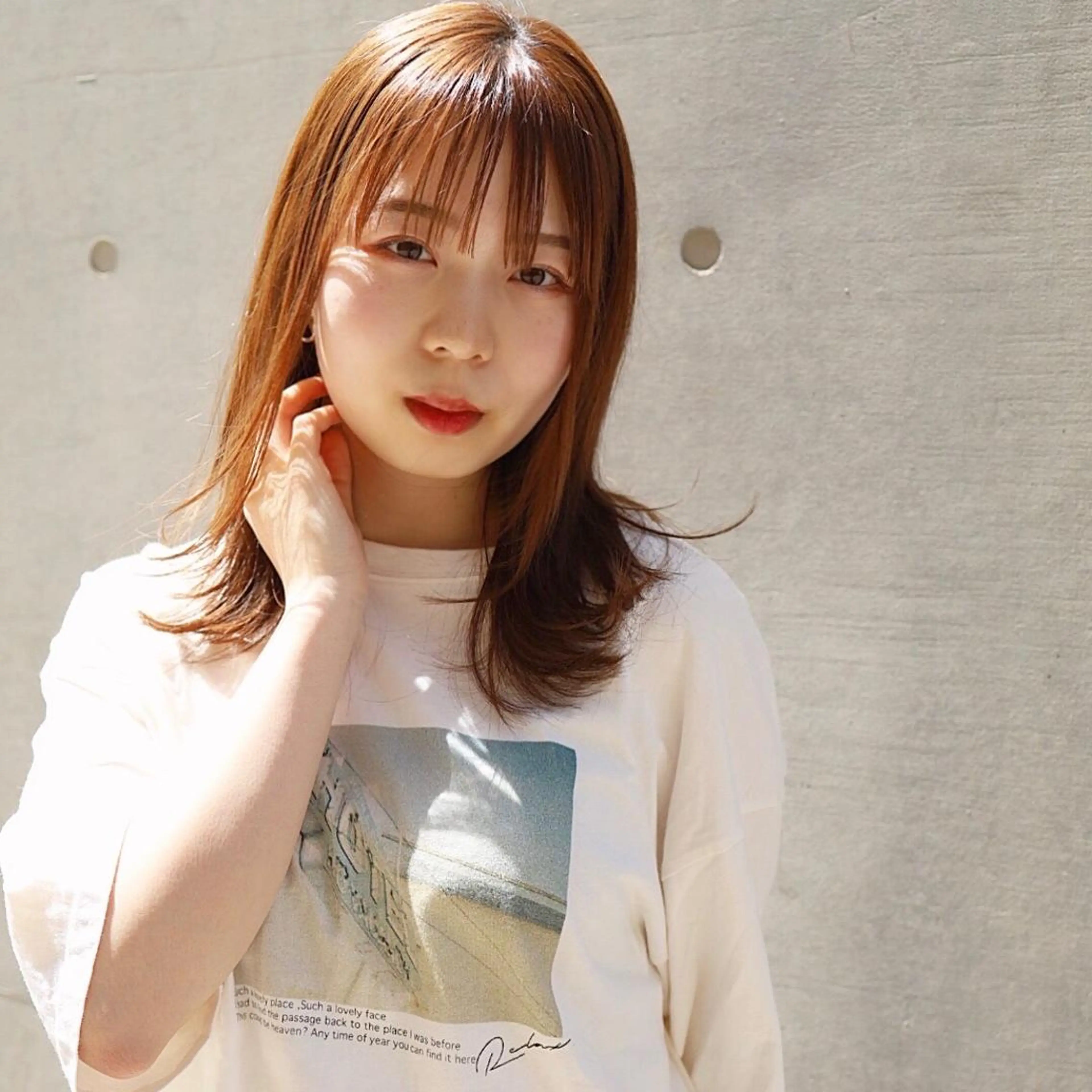 ミディアム カラー カット ヘアカラー トリートメント トレンドヘア🩶 艶髪🩶yoshiのヘアスタイル