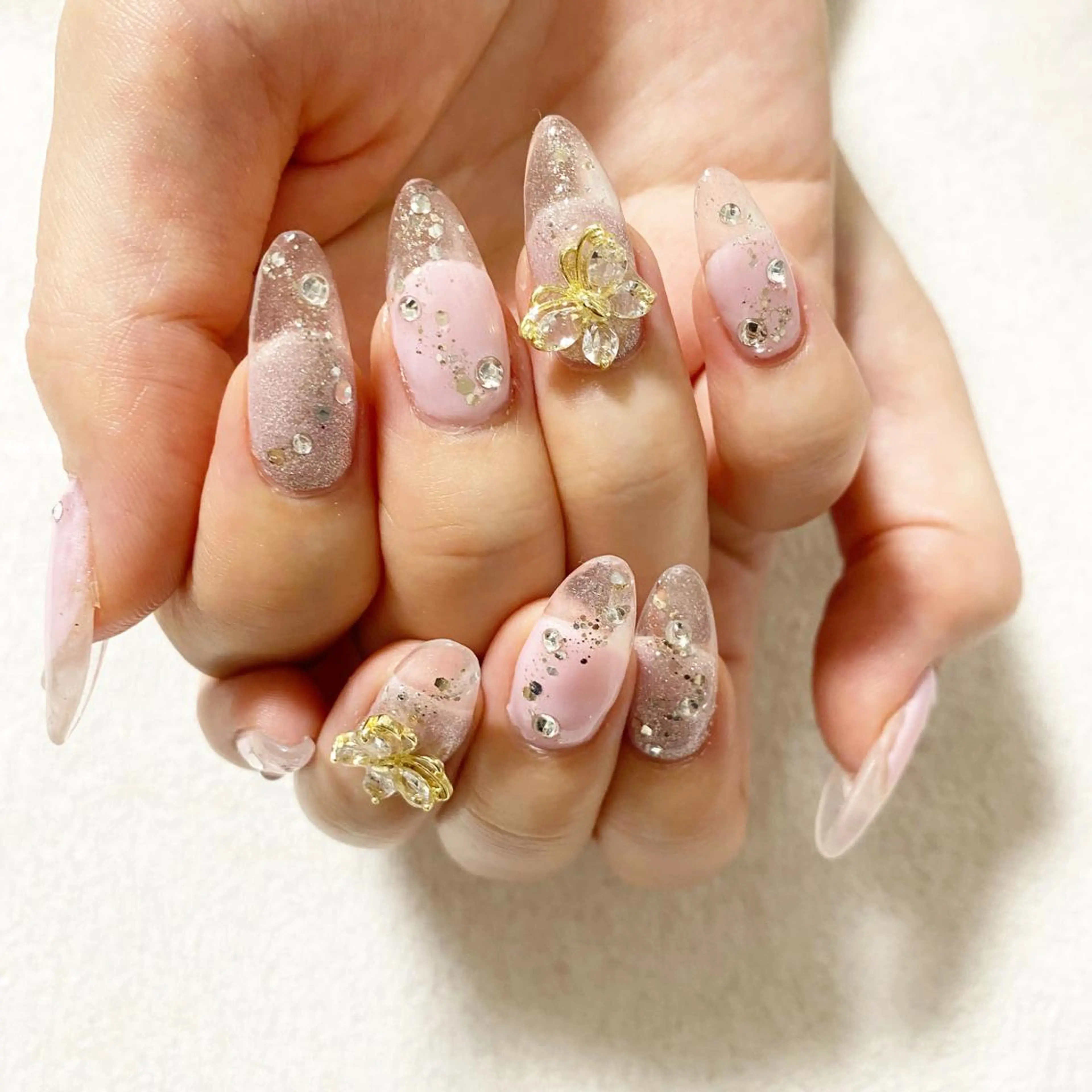 ネイル アートネイル ジェルネイル ハンドネイル nail l_yukiのネイルデザイン