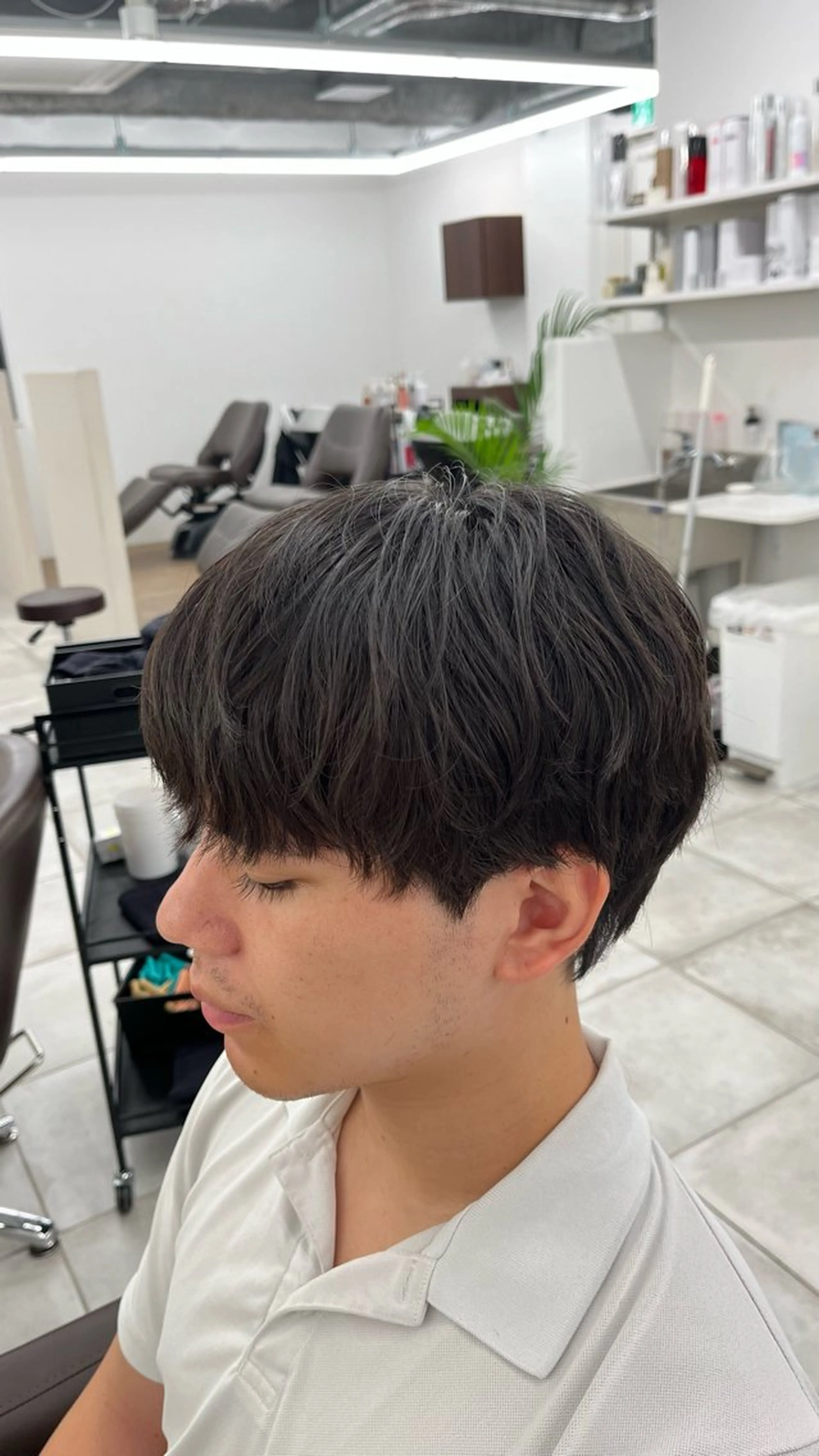 ショート パーマ メンズ 🏆メンズヘア特化 🥇代表りんぺーのヘアスタイル