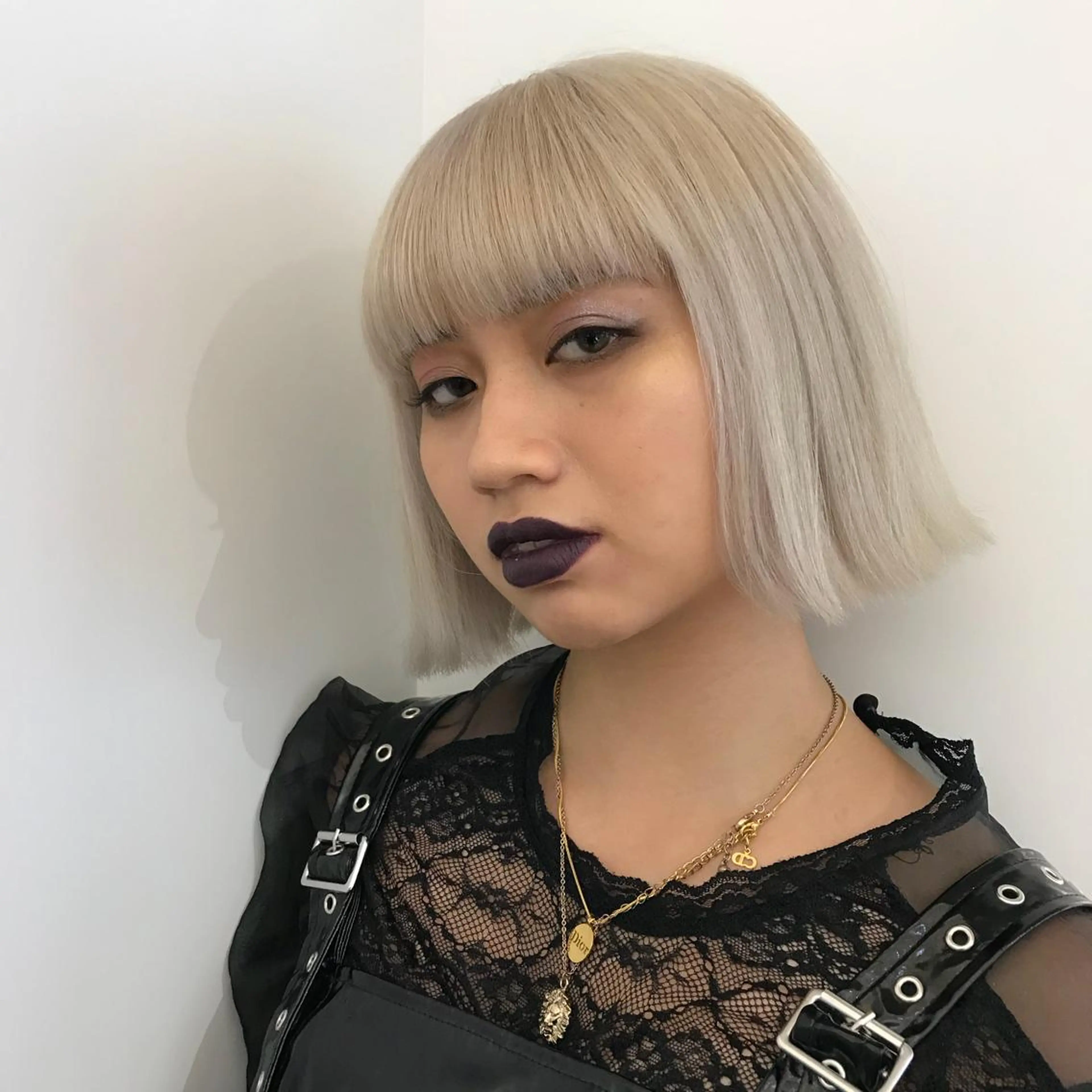 ミディアム サイレント美容師 アイリィのヘアスタイル