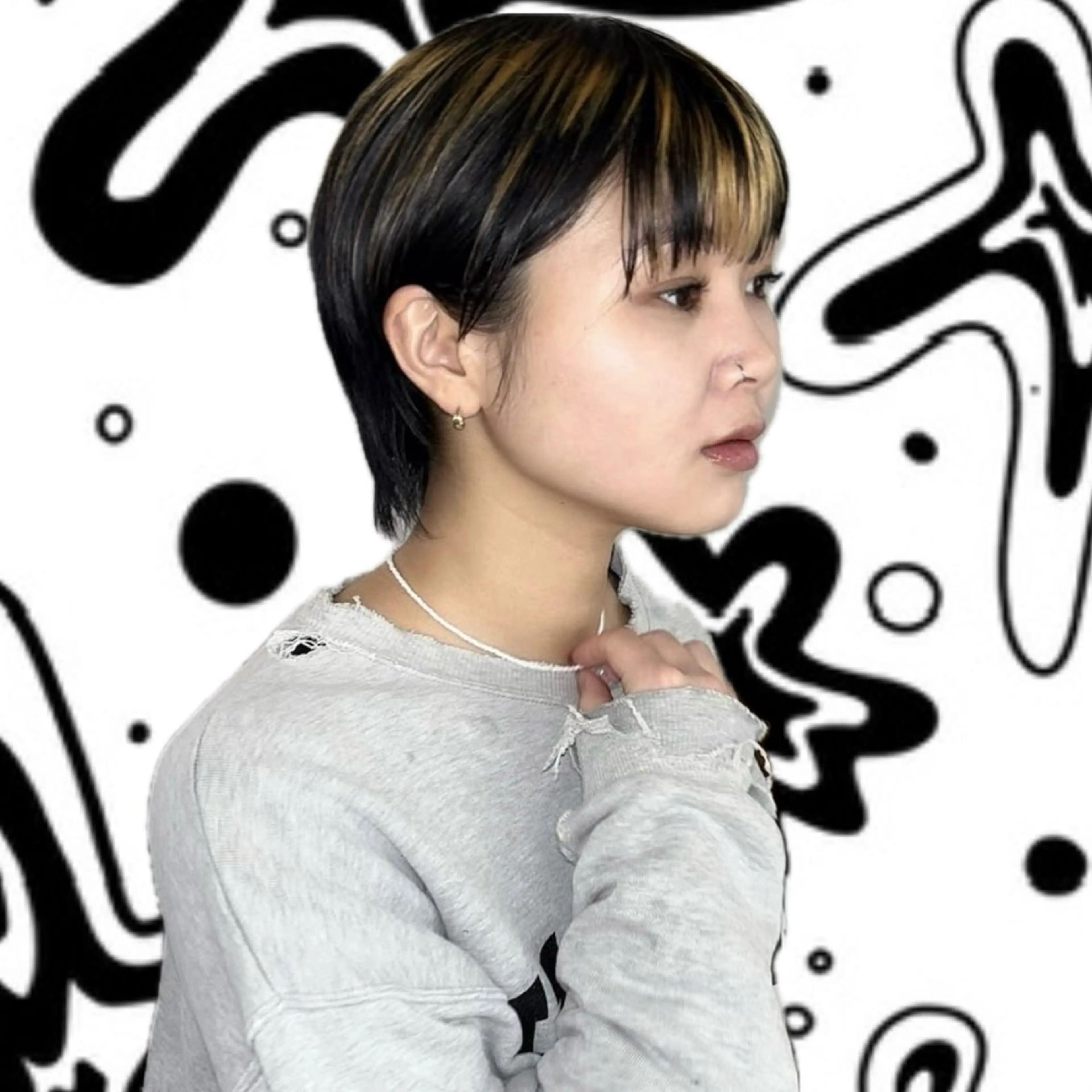 ショート Rena✴︎トレンド ×スタンダードMIXのヘアスタイル