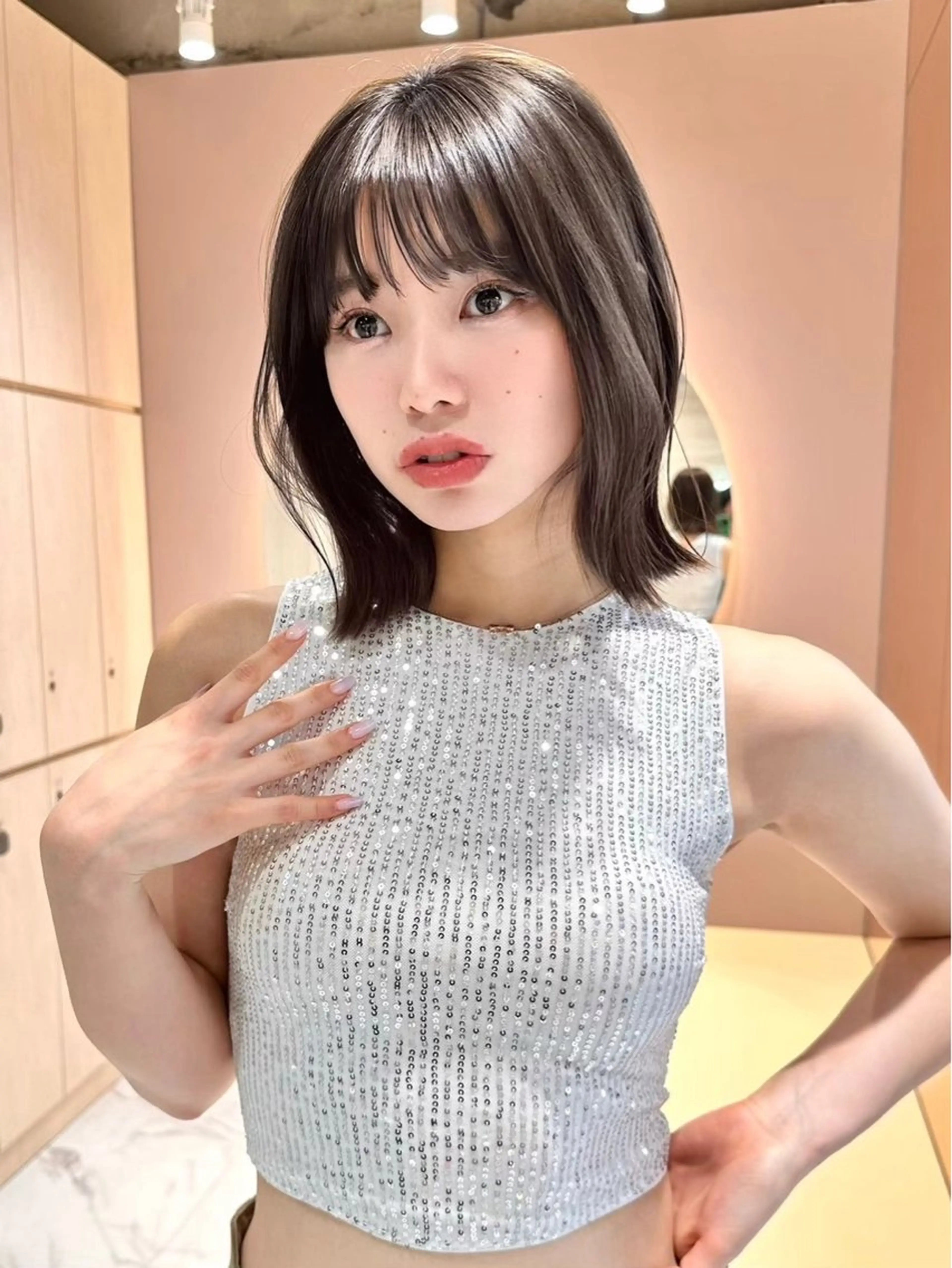 ショート ブリーチなしW🎀 髪質改善／はのんのヘアスタイル