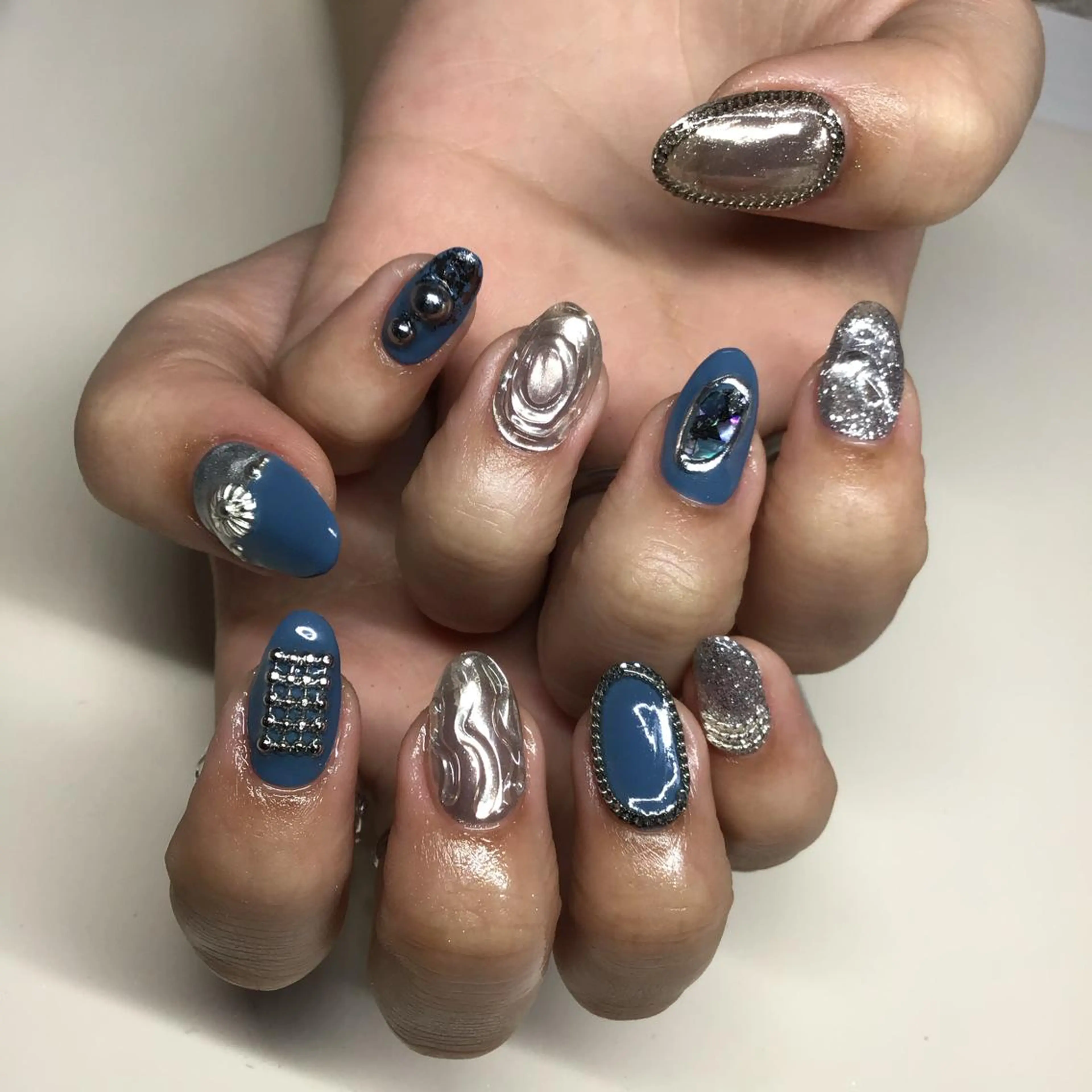 カラー ネイル 福田 加奈のネイルデザイン