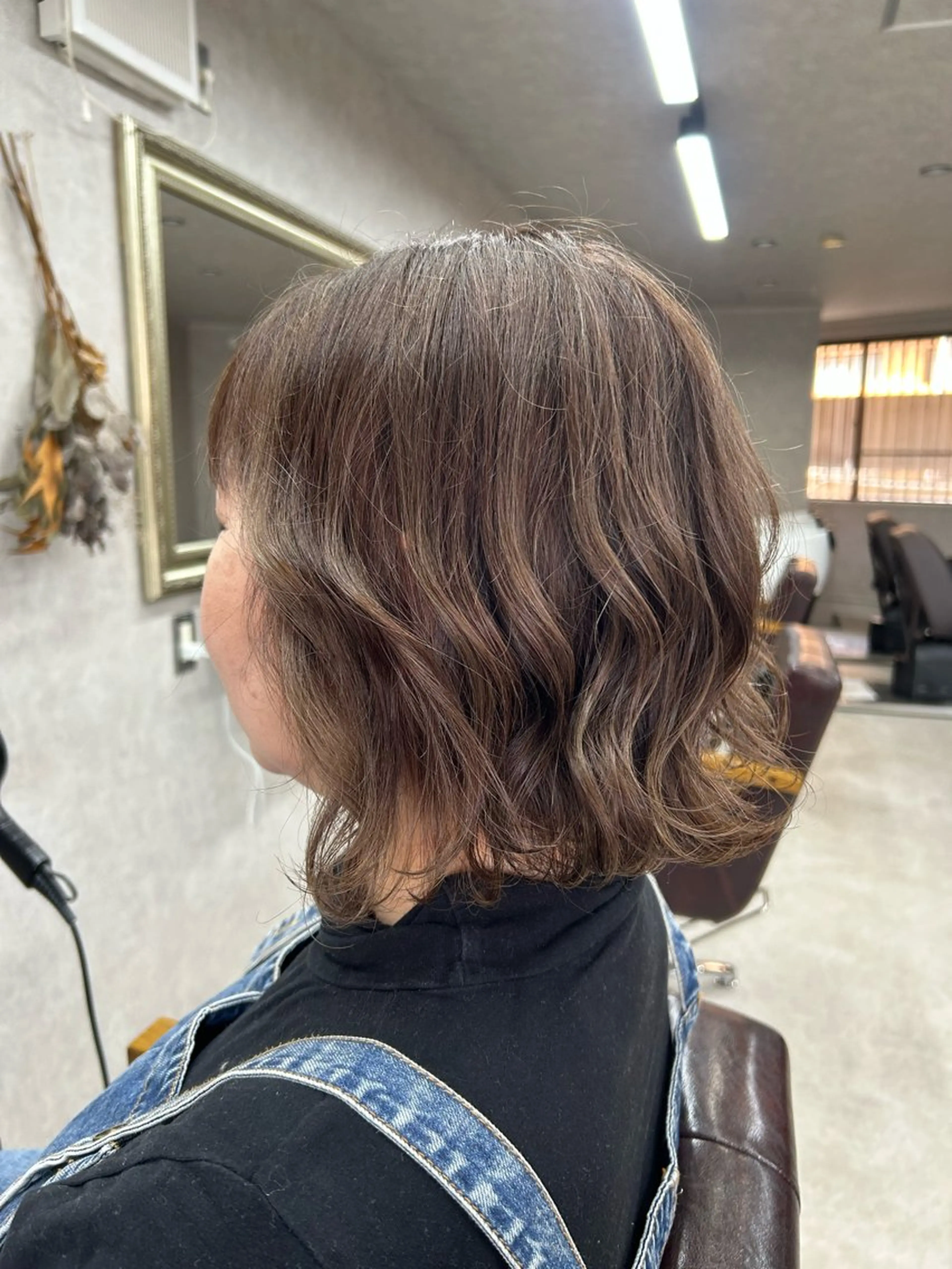 ミディアム カラー Lien 深井店のヘアスタイル
