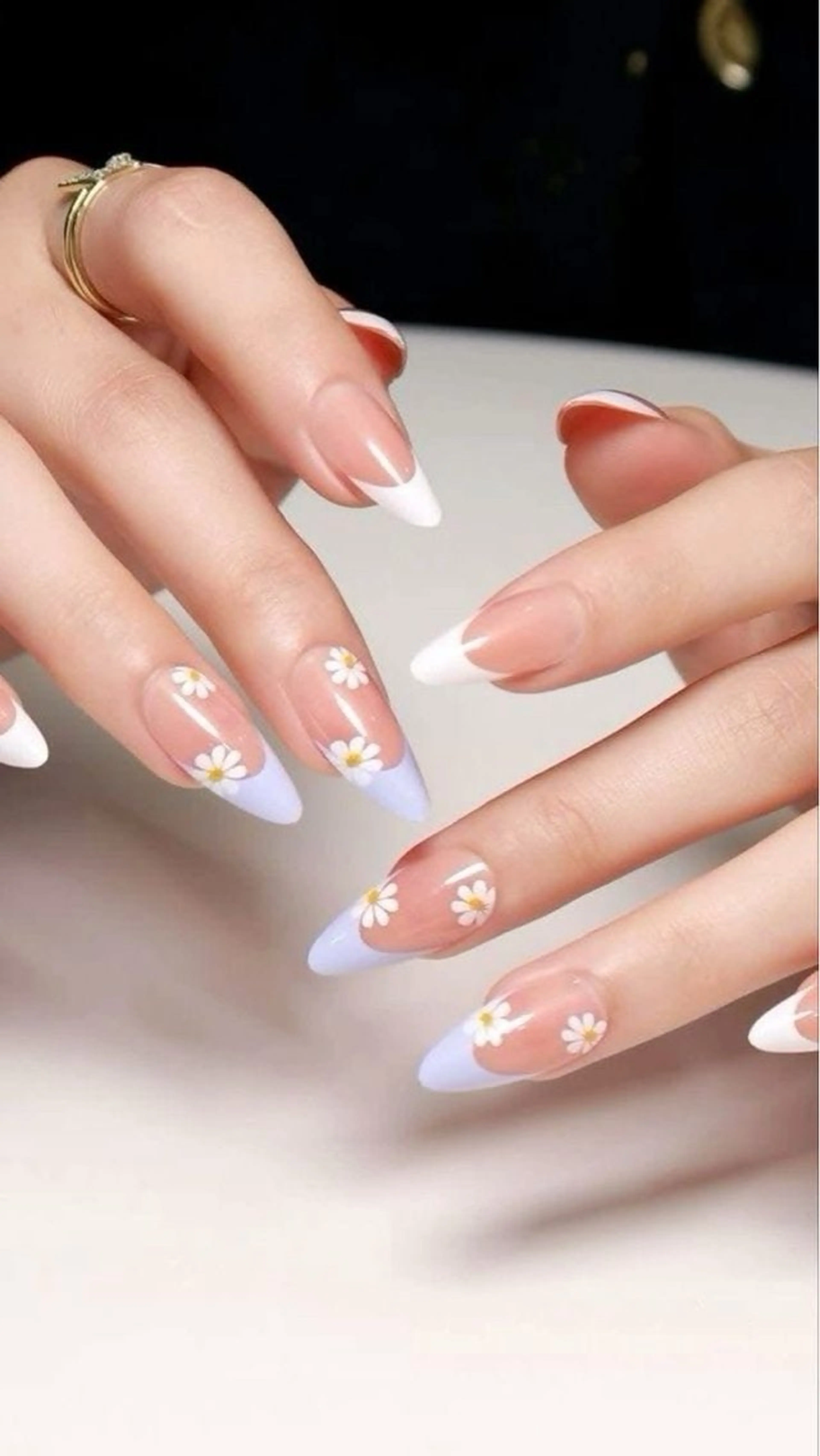 ネイル 韓国ネイル 持ち込み ニュアンスネイル ネイルチップ ANA.CHUO 本川越店舗のネイルデザイン