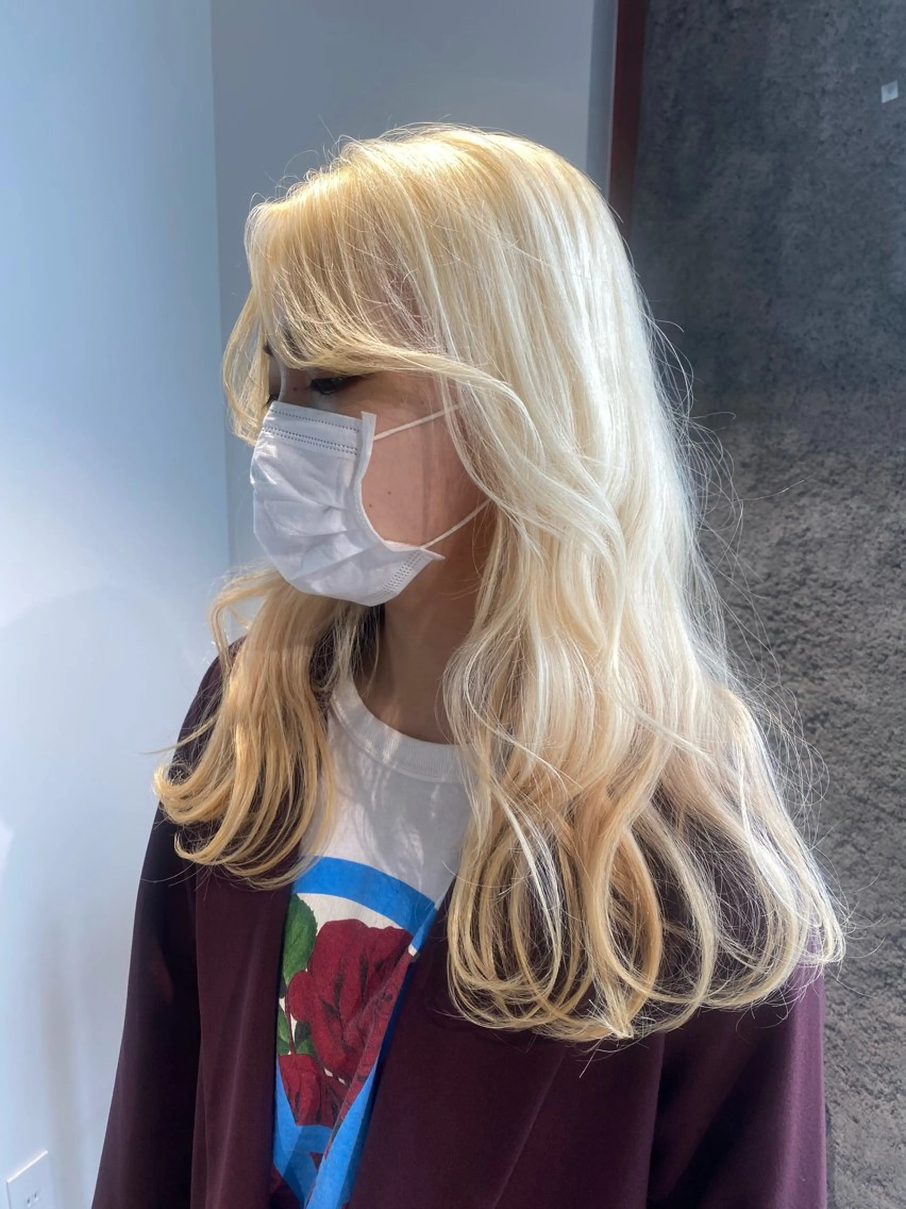 ロング カラー 只野 真衣のヘアスタイル