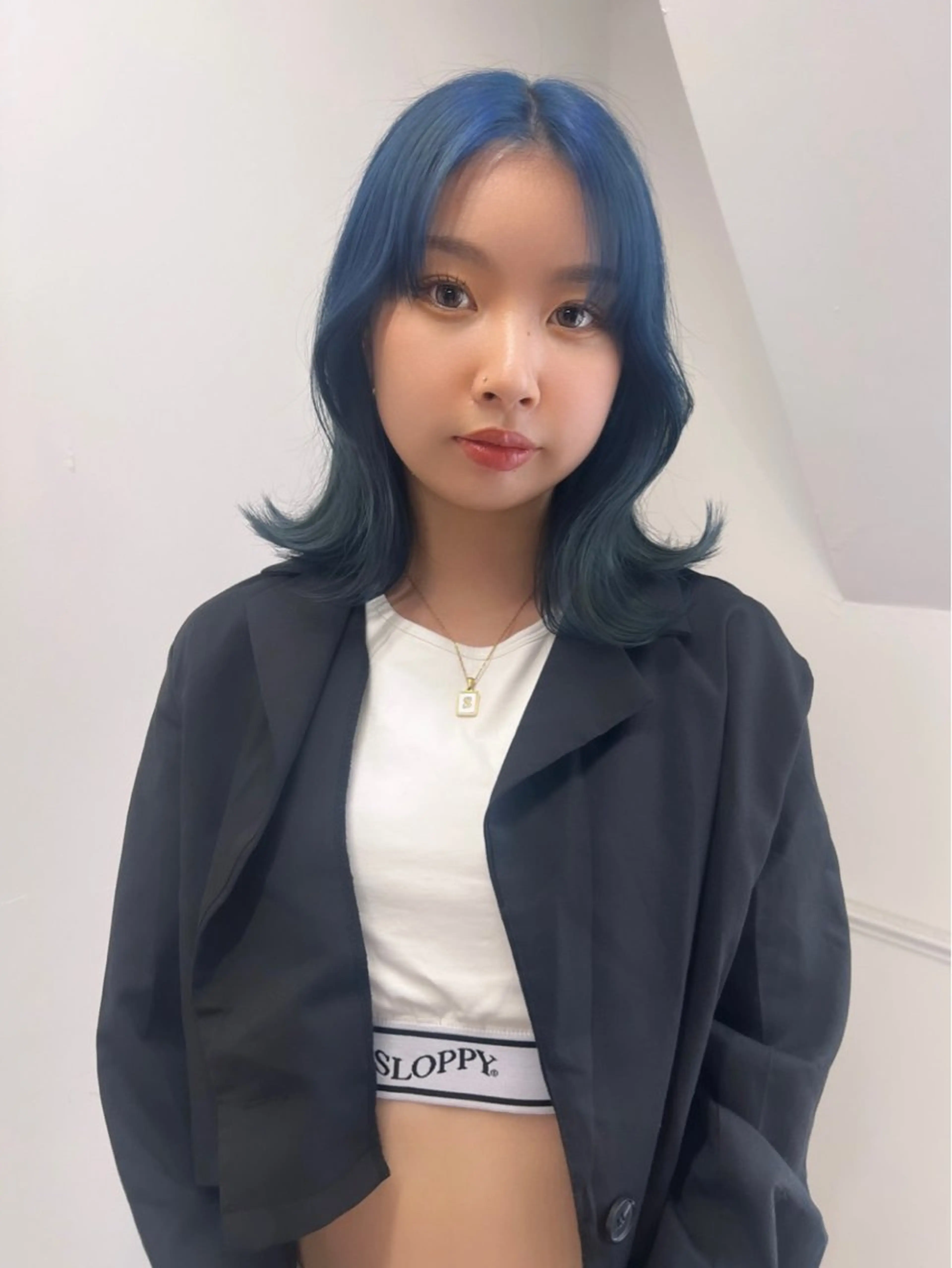 ミディアム カラー ブリーチ ケアブリーチ 透明感カラー デザインカラー ダブルカラー ハイトーン/ボブ 🎀sonokaのヘアスタイル