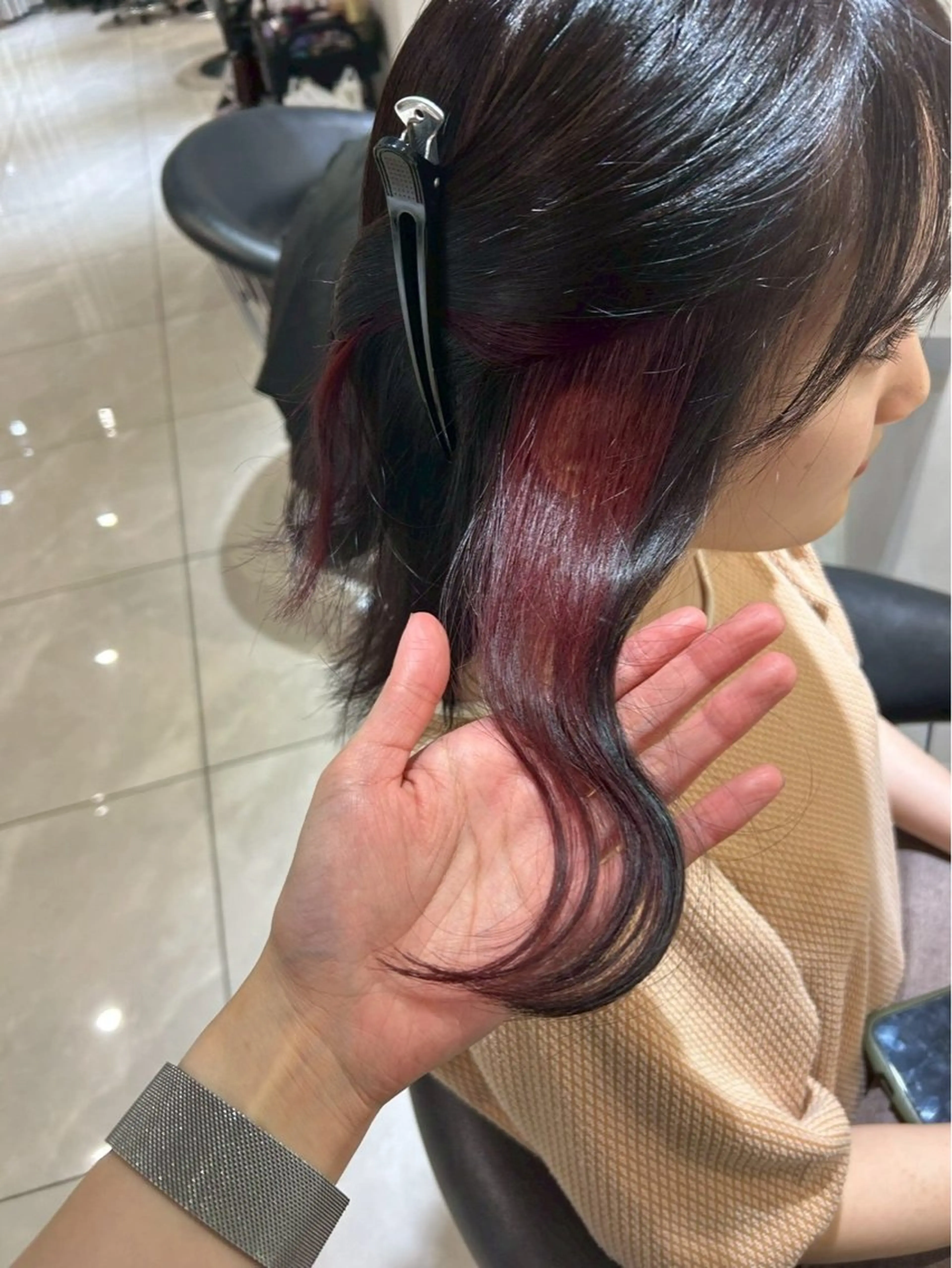 カラー インナーカラー より♡ モデル募集中🪽のヘアスタイル