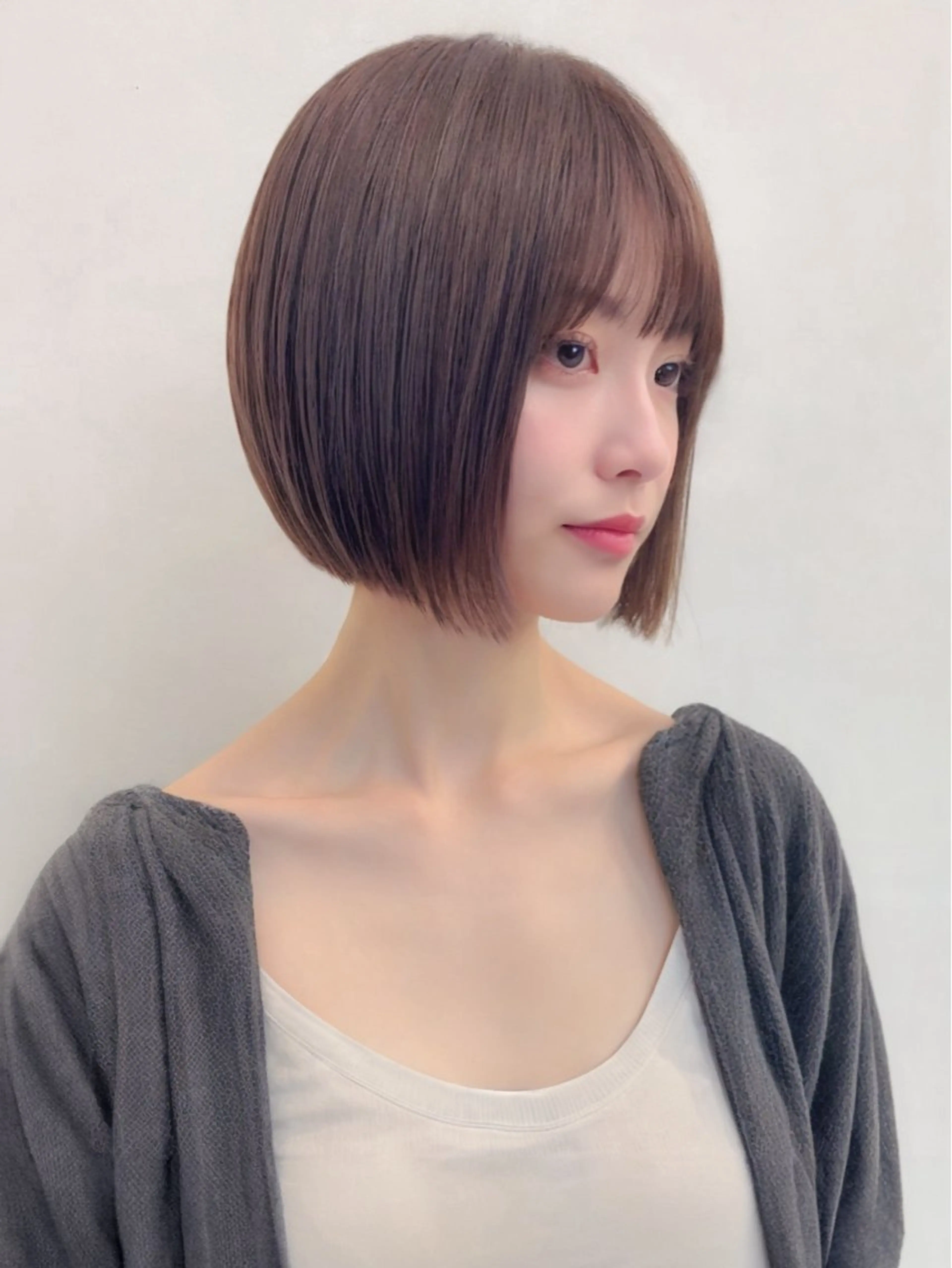 ボブカットの写真