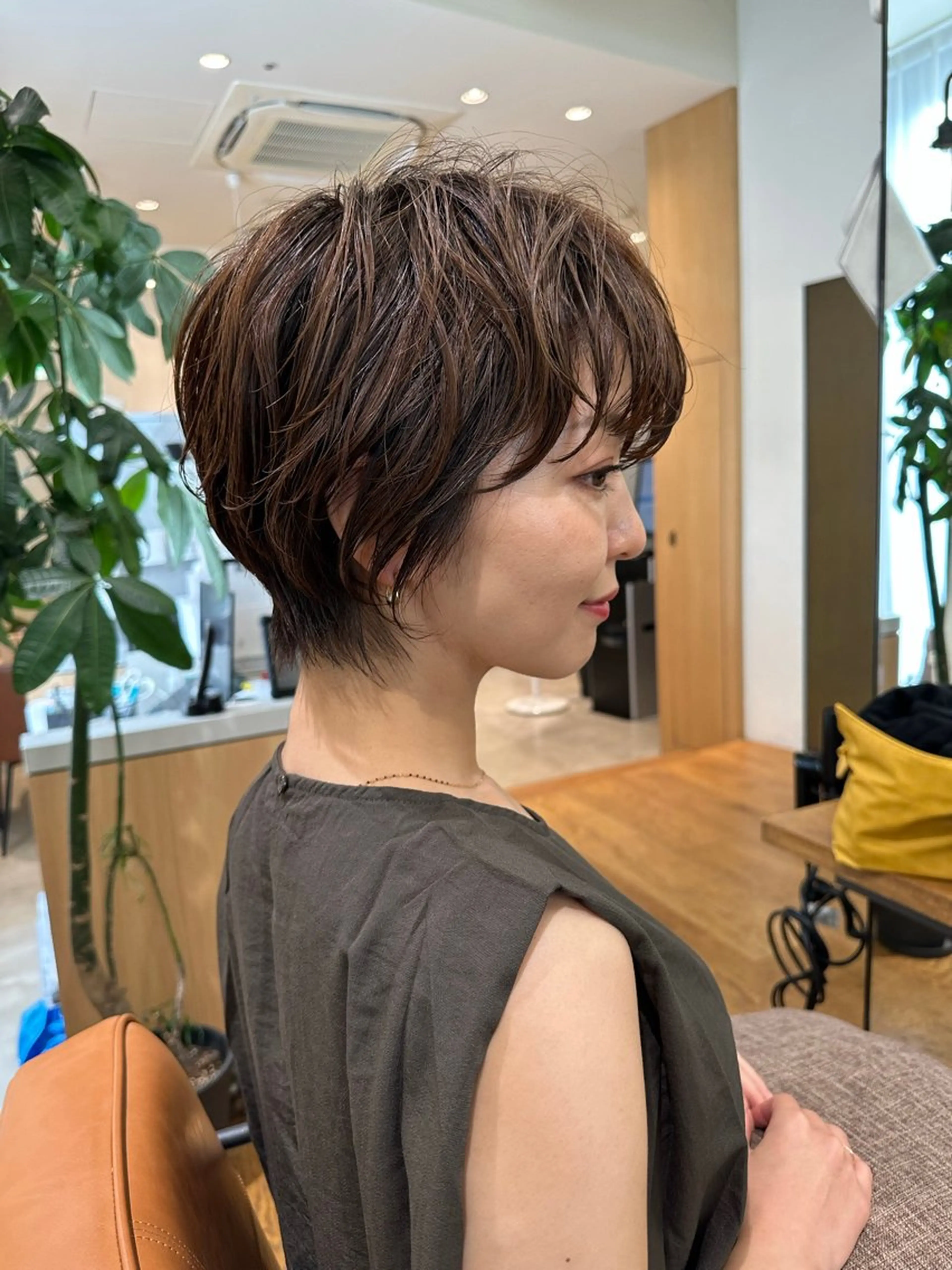ショート 銀座似合わせショート 店長　広瀬和輝のヘアスタイル