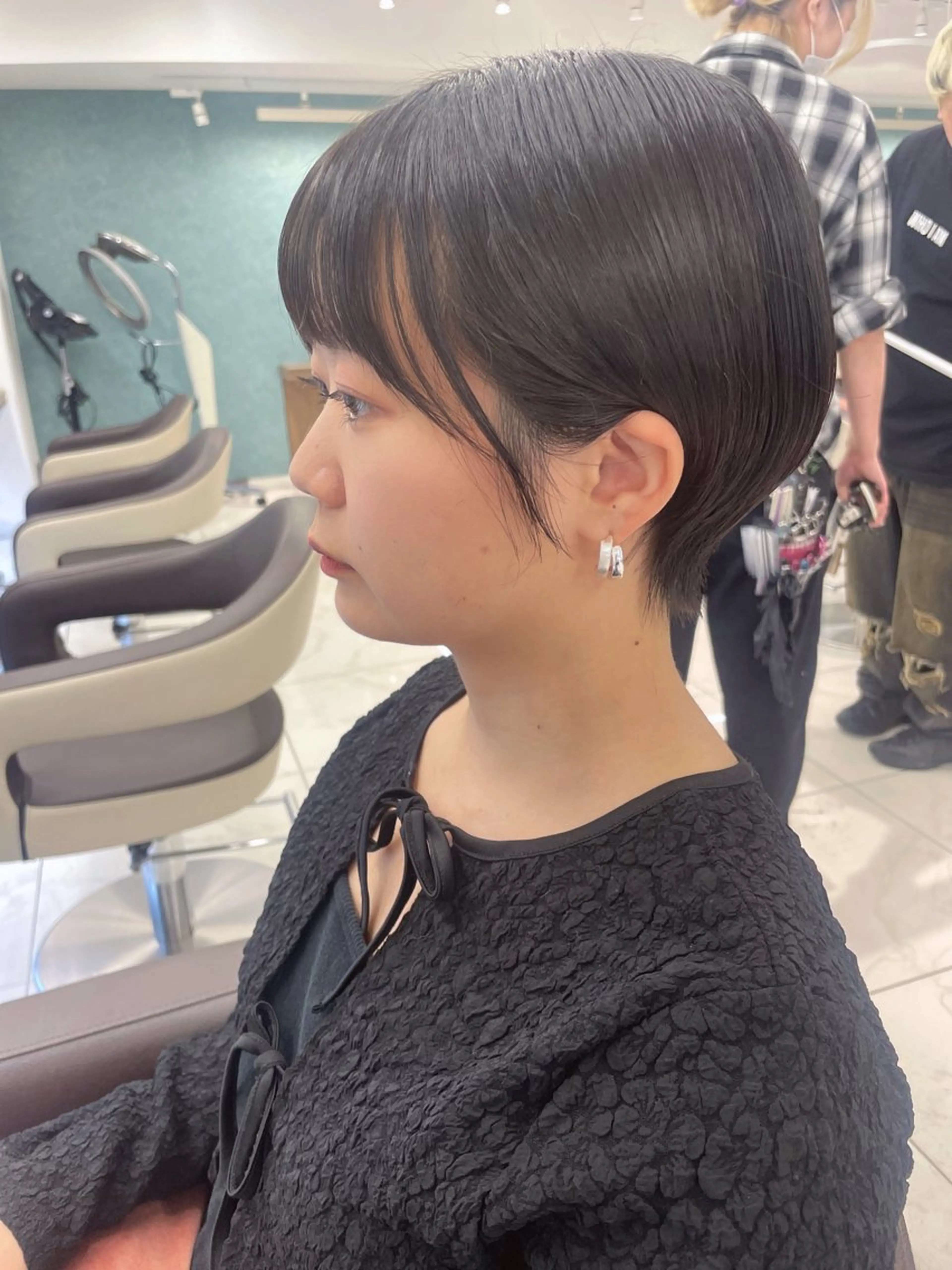 ショート カット 店長福島成美/髪質 改善縮毛矯正/カラーのヘアスタイル