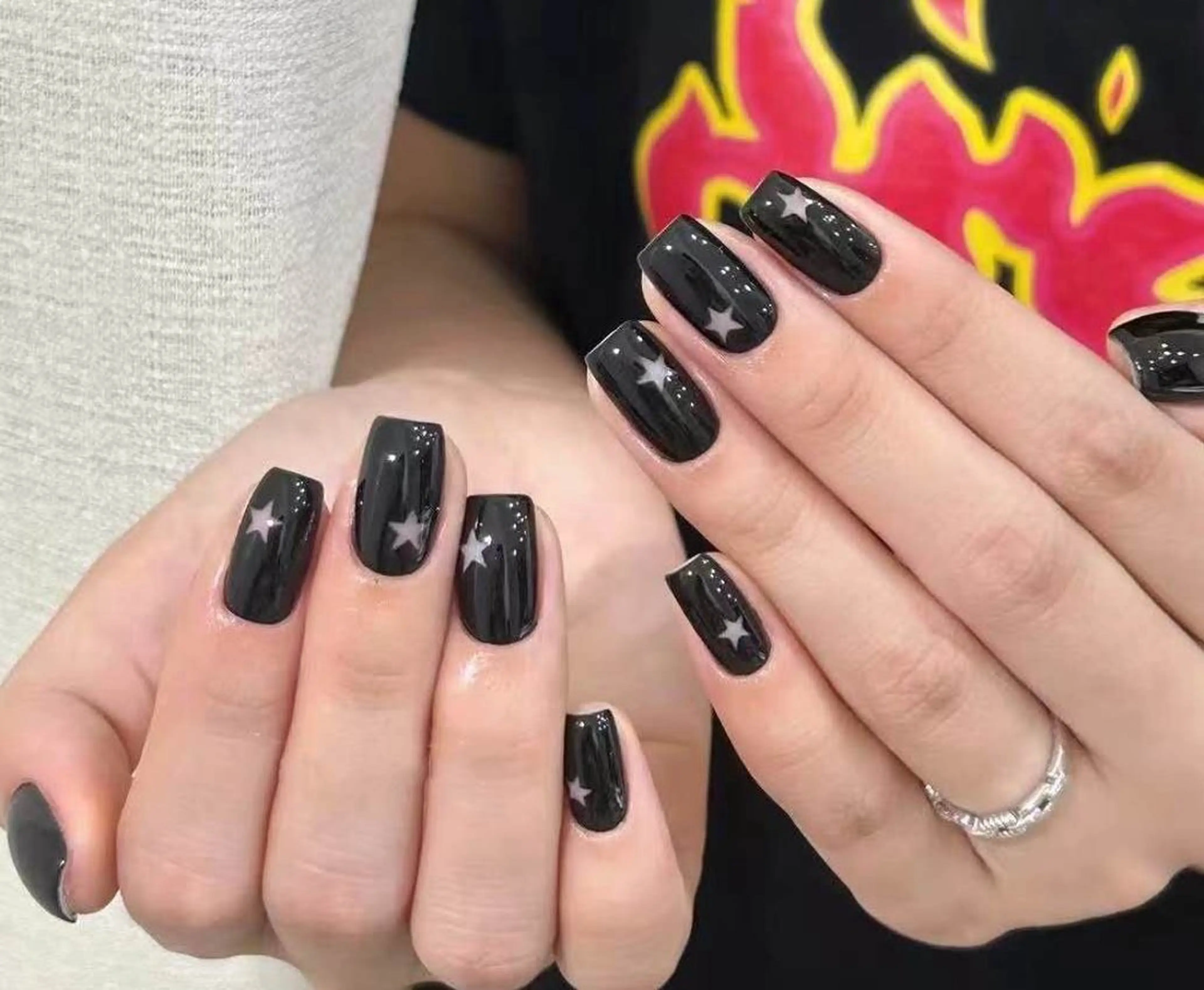 ネイル オーロラネイル フラワーネイル フットネイル フレンチネイル ジェルネイル ハンドネイル 相沢 さやかのネイルデザイン