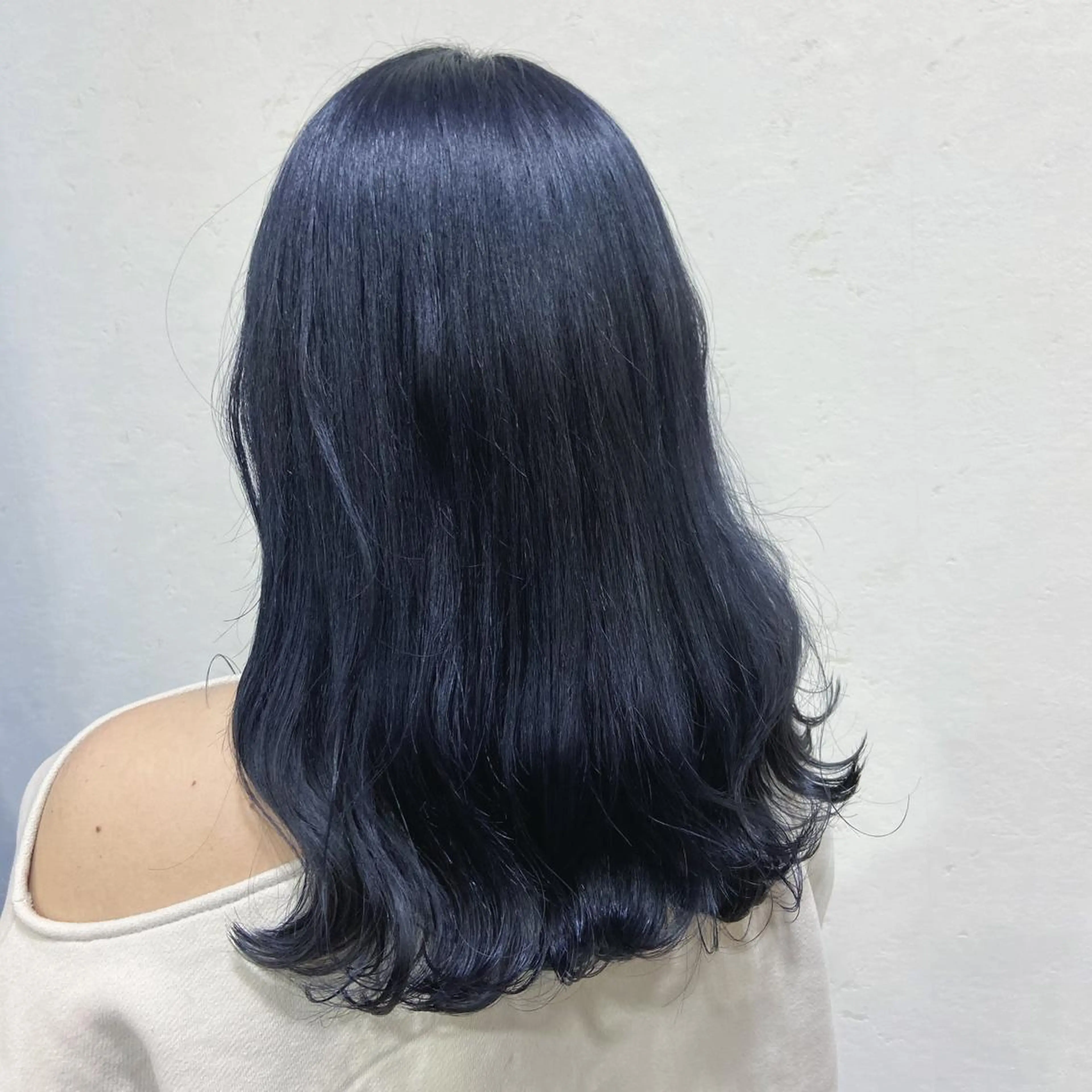 ロング カラー ネイビーカラー 暗髪/艶髪/Ono .のヘアスタイル
