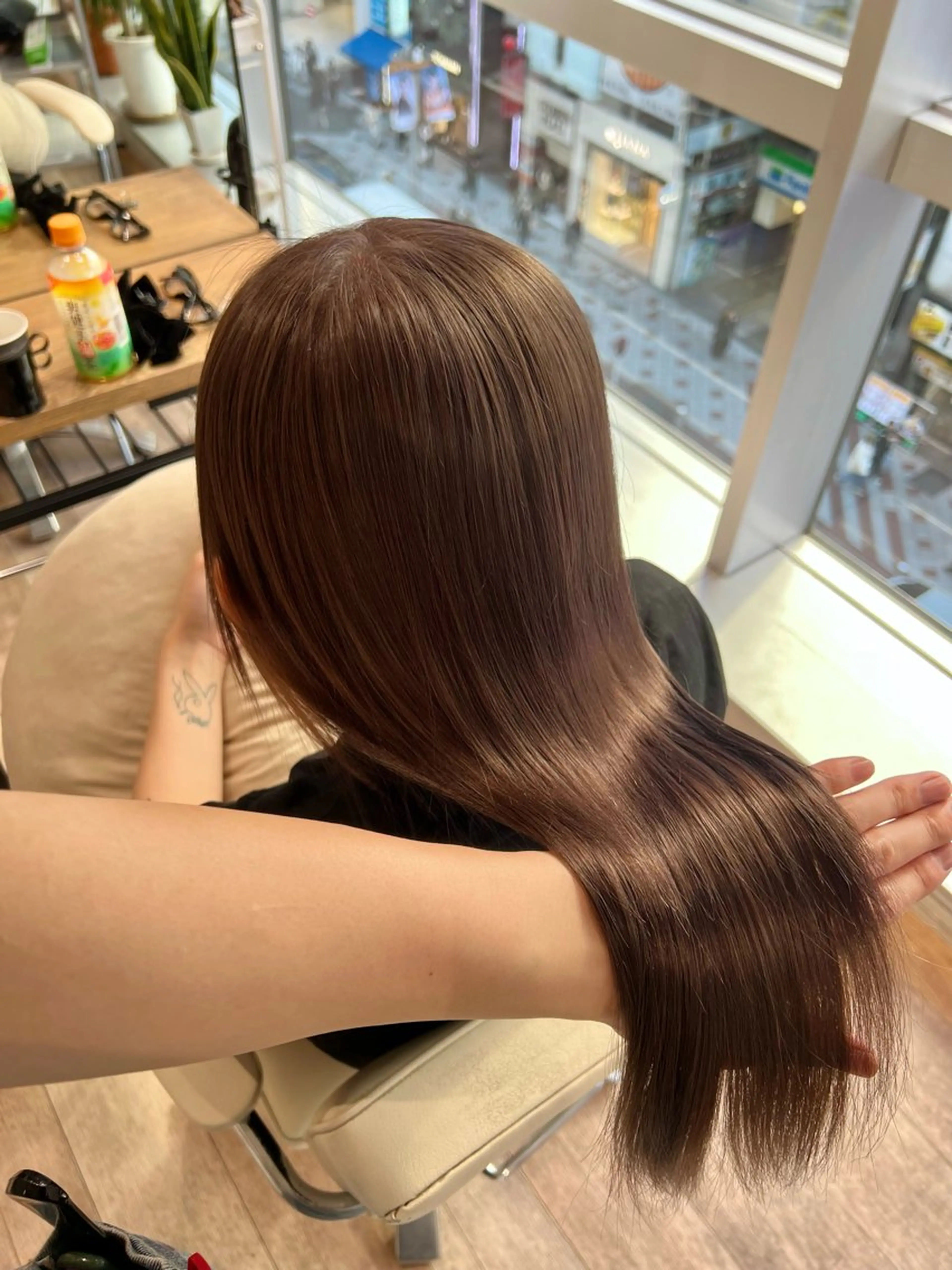 セミロング カラー 立川/レイヤー/ 複雑履歴/ 西川翔真のヘアスタイル