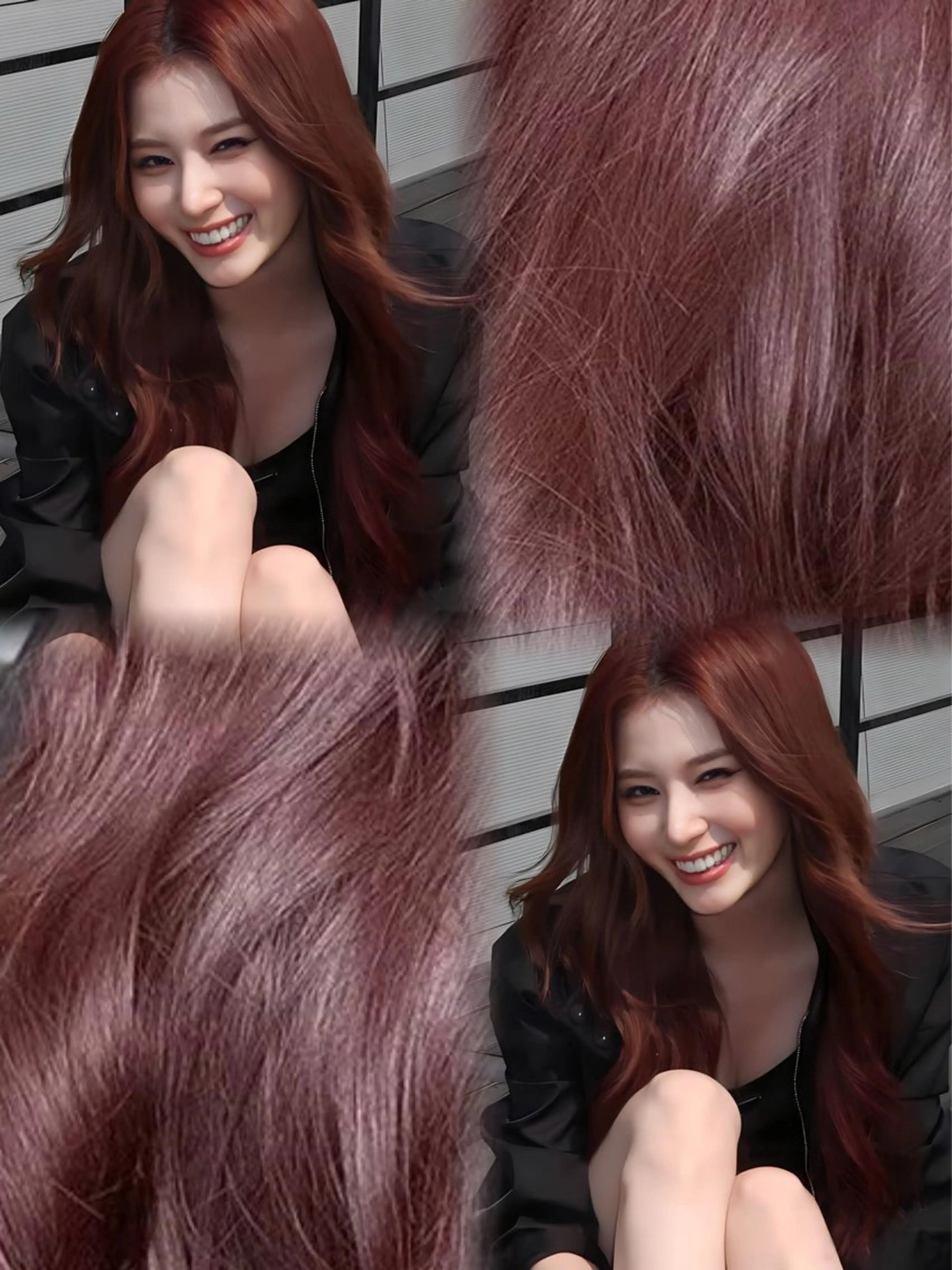 ロング カラー 原宿/韓国ボブ /くびれボブ/優希のヘアスタイル