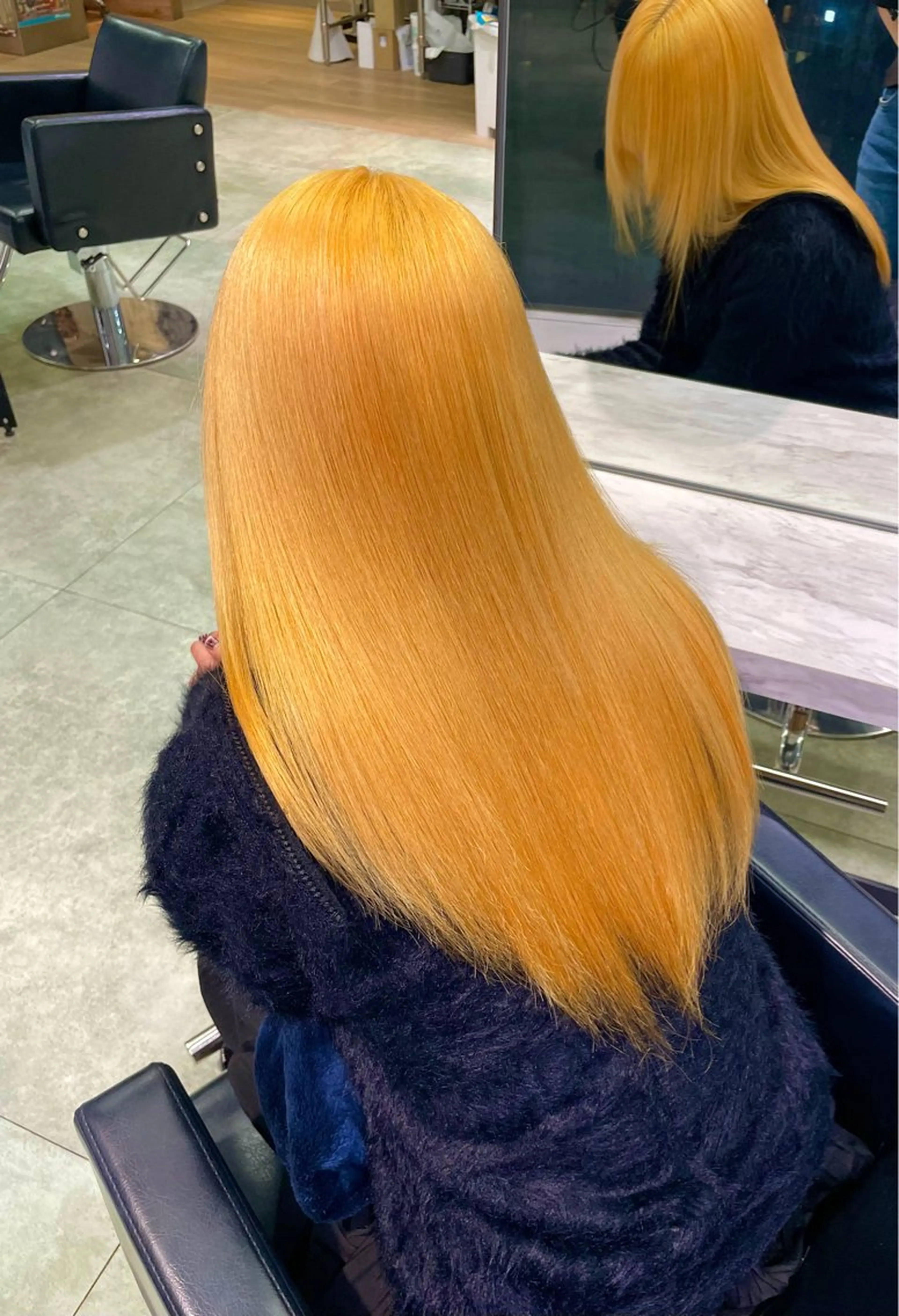 ロング カラー ヘアカラー 💖推しカラー💖 オタク美容師✂ゆづきのヘアスタイル