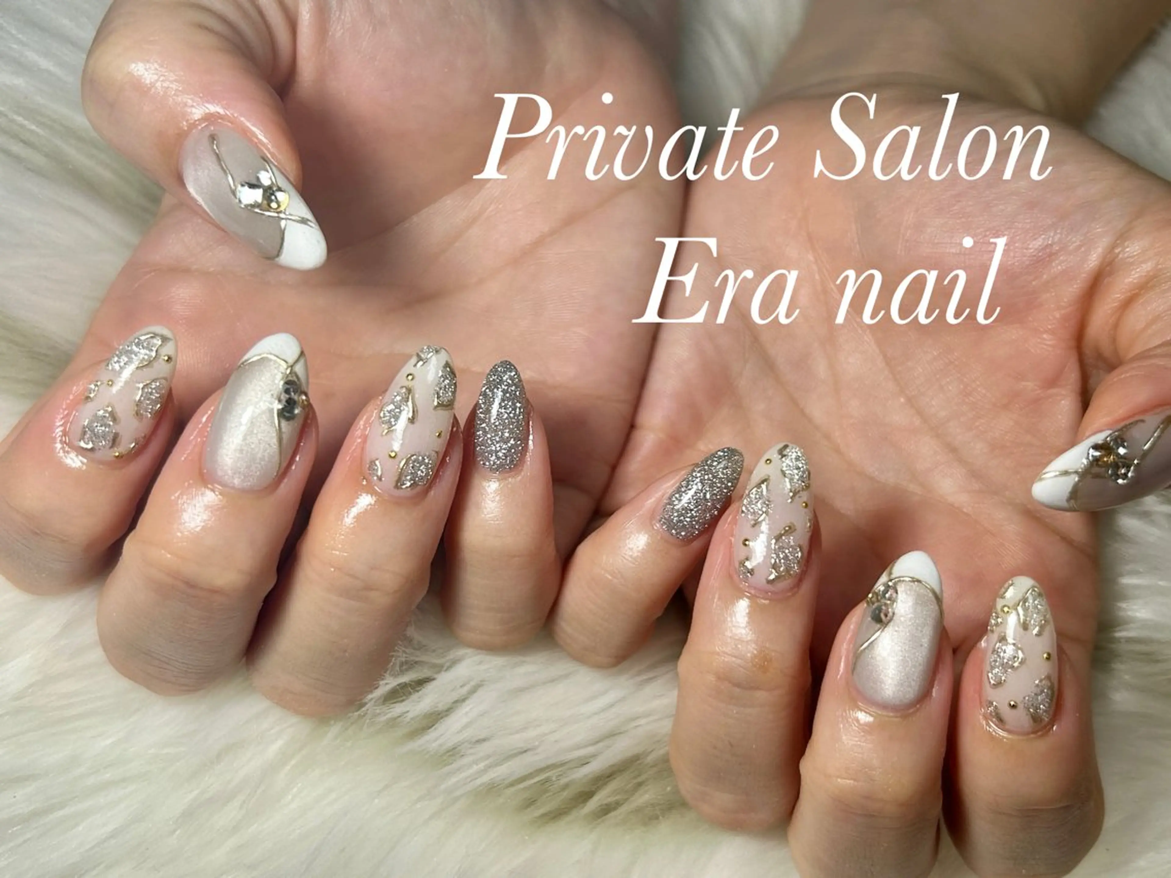 ネイル アニマル柄 ハンドネイル Era nailのネイルデザイン
