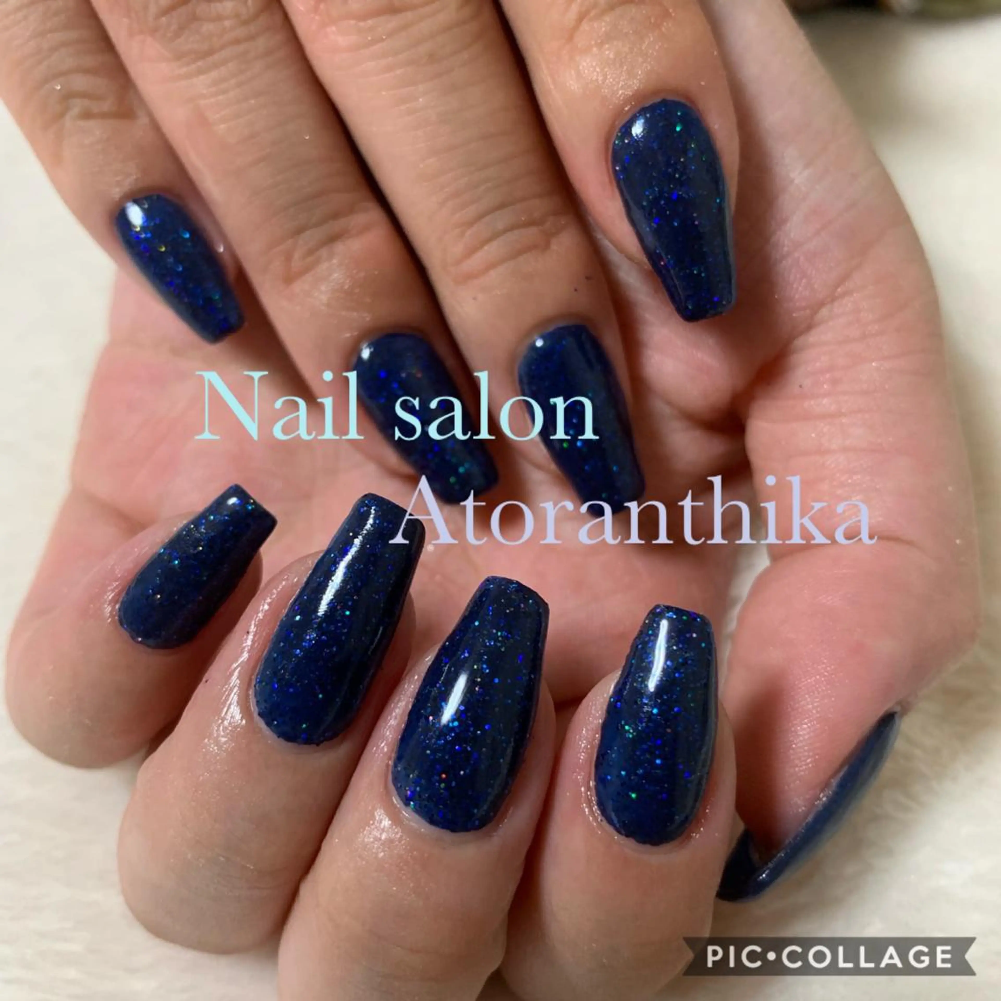 ネイル ラメ(グリッター) ハンドネイル Nail salon ✩ ｱﾄﾗﾝﾃｨｶのネイルデザイン