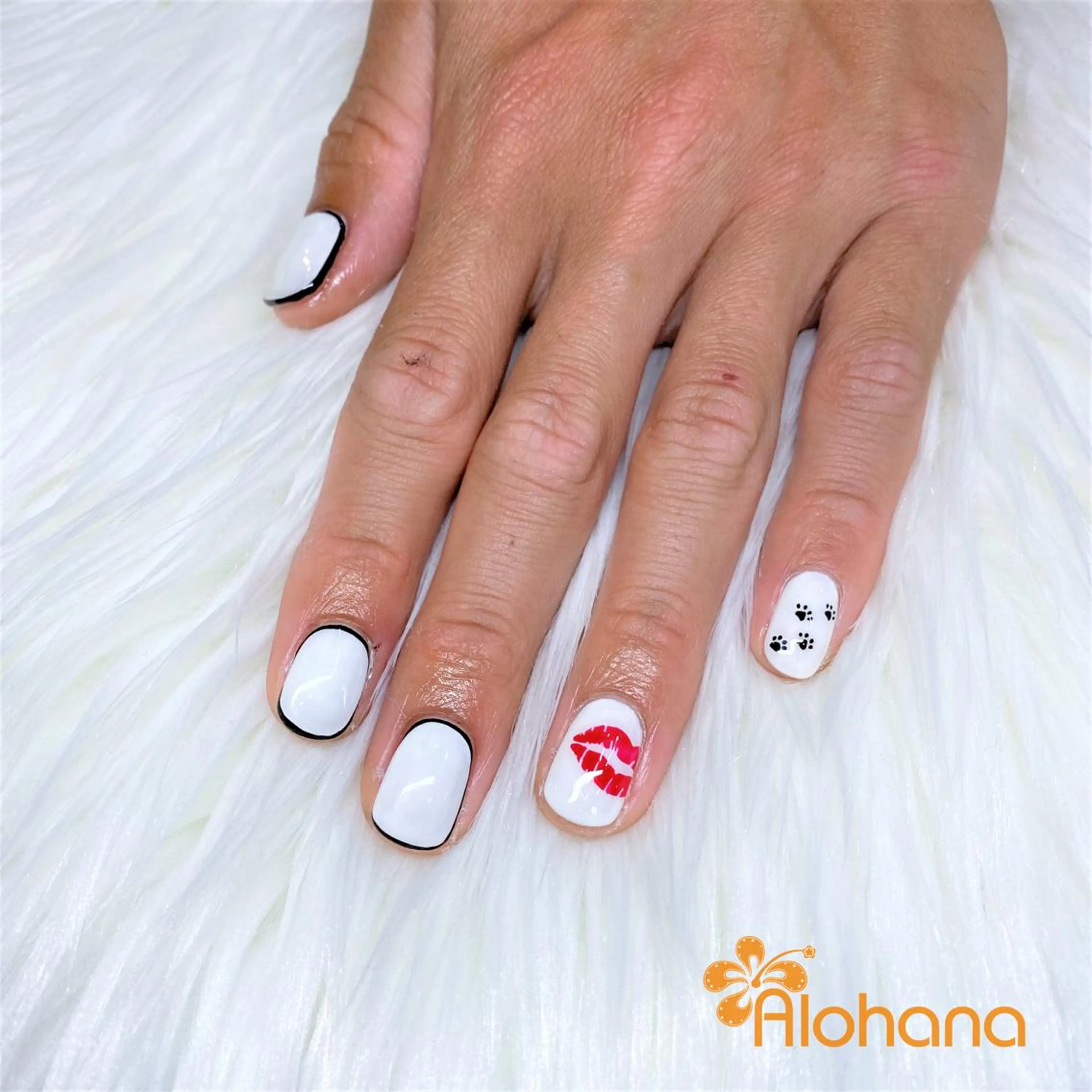 メンズ ネイル ハンドネイル Alohana Minaのネイルデザイン