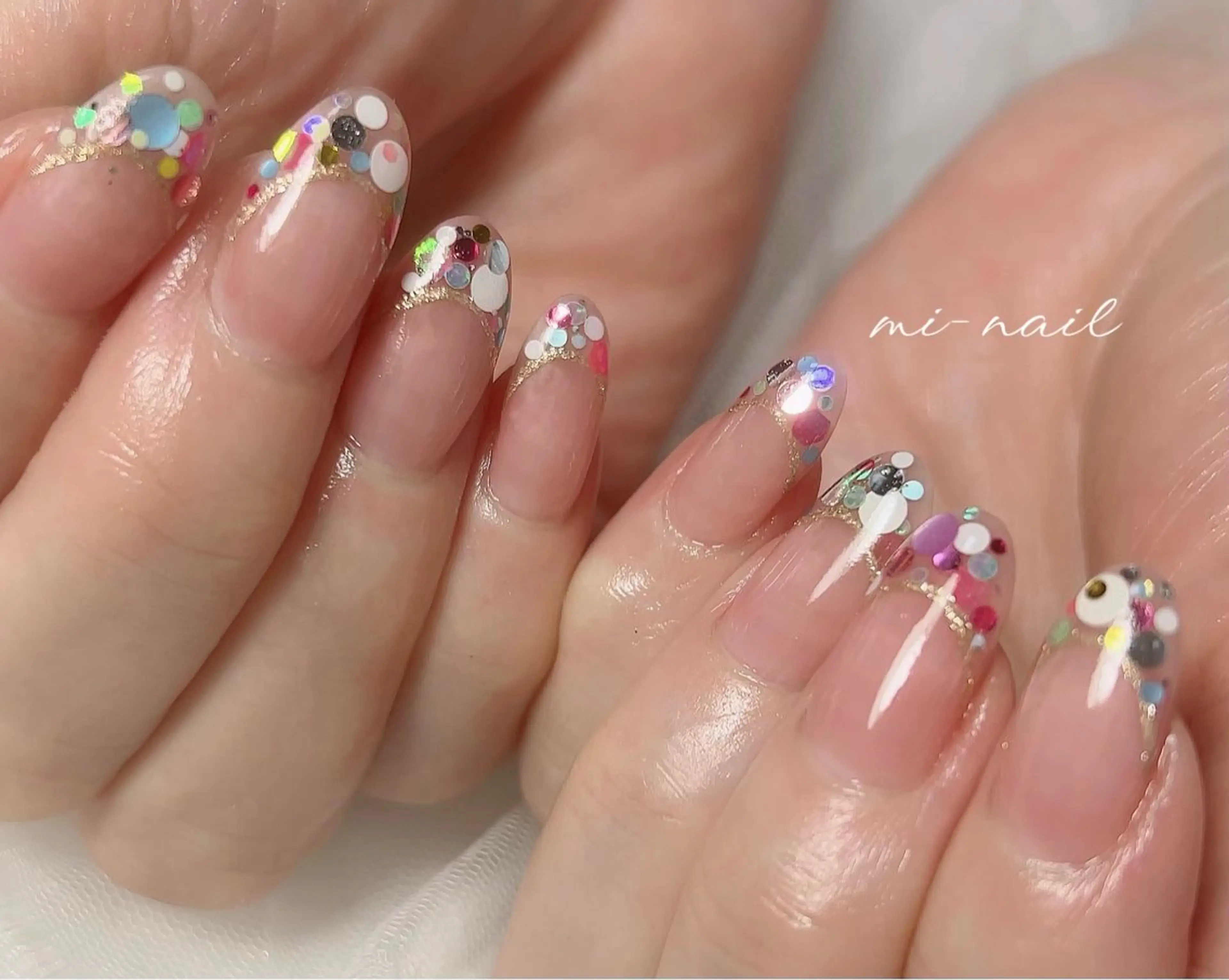 ネイル ハンドネイル ハンドケア ..mi-nail ..のネイルデザイン