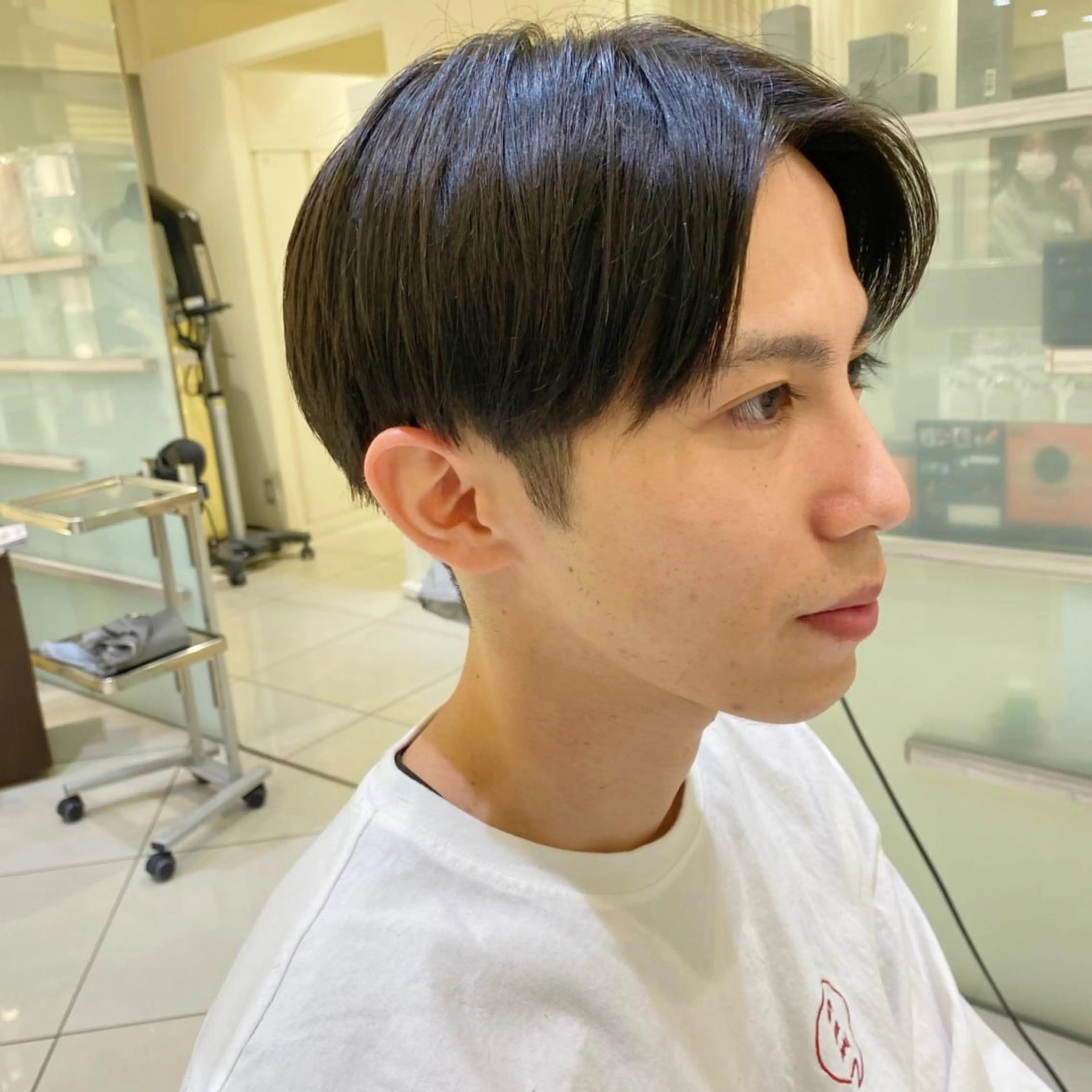 ショート メンズ 【髪質改善】 梅田　聡のヘアスタイル