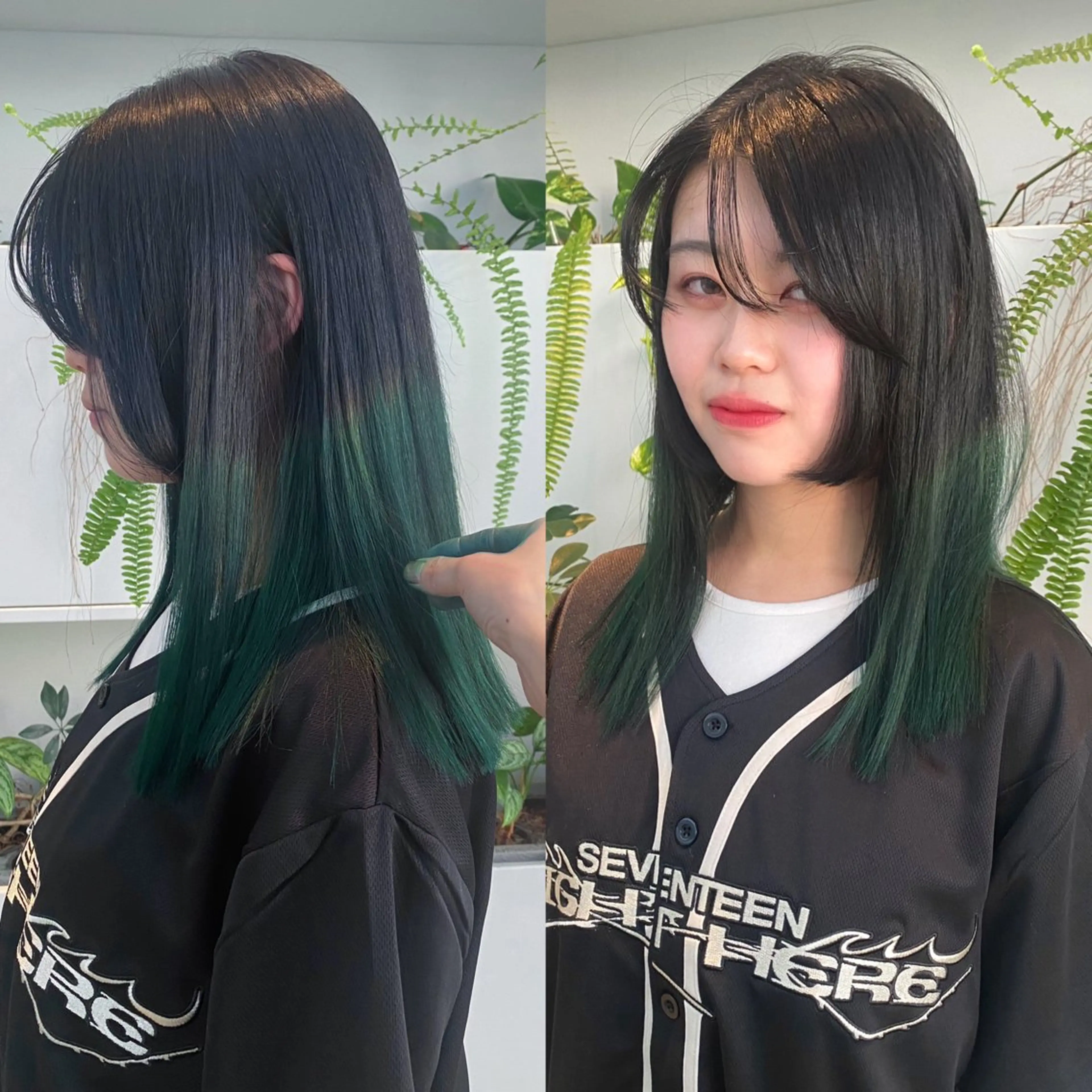 セミロング カラー カット ヘアカラー トリートメント mai / linoah˚✧のヘアスタイル