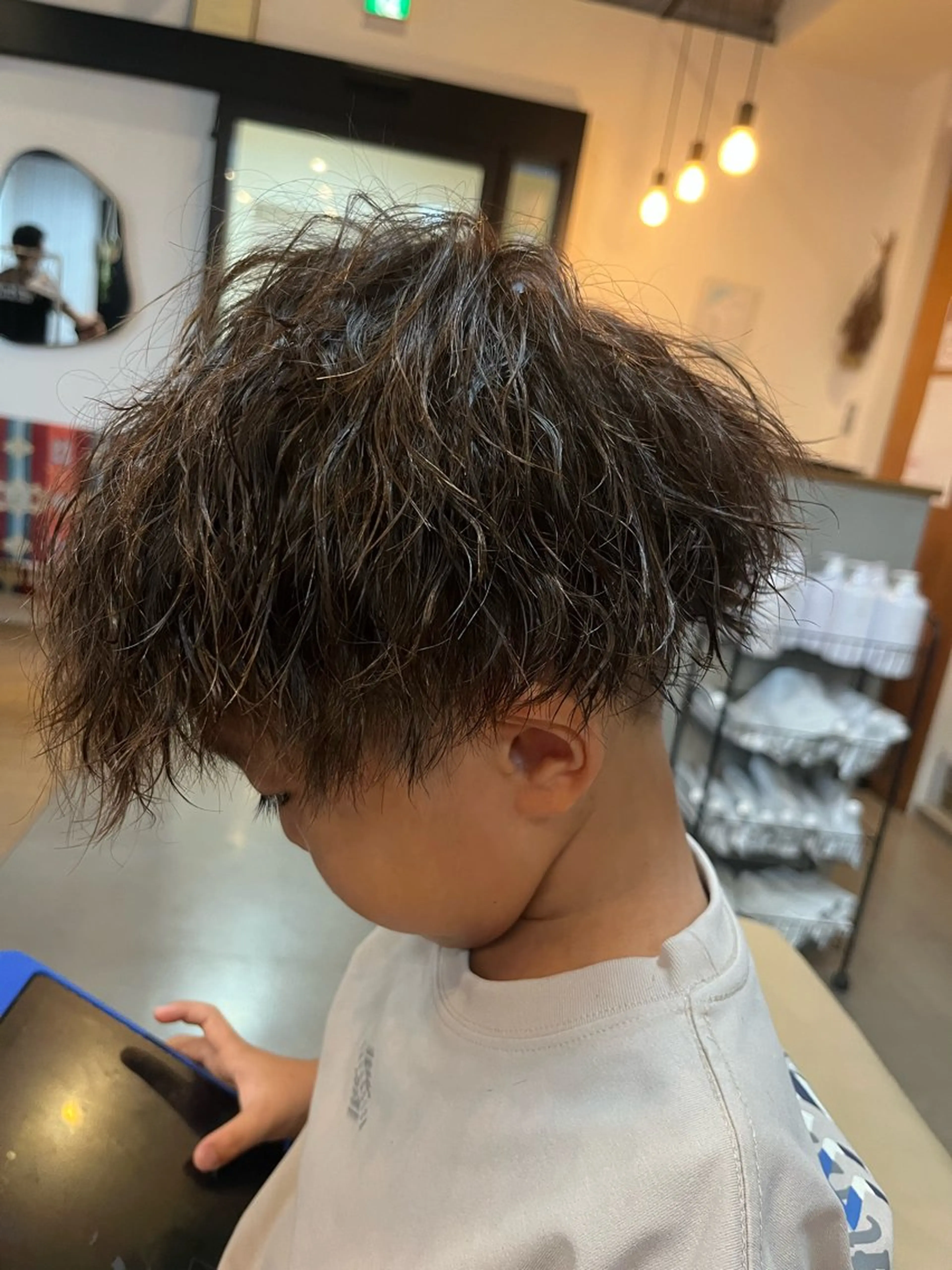 ショート ショートヘア カット パーマ トリートメント 阪神西宮★JUNO 川﨑温子のヘアスタイル