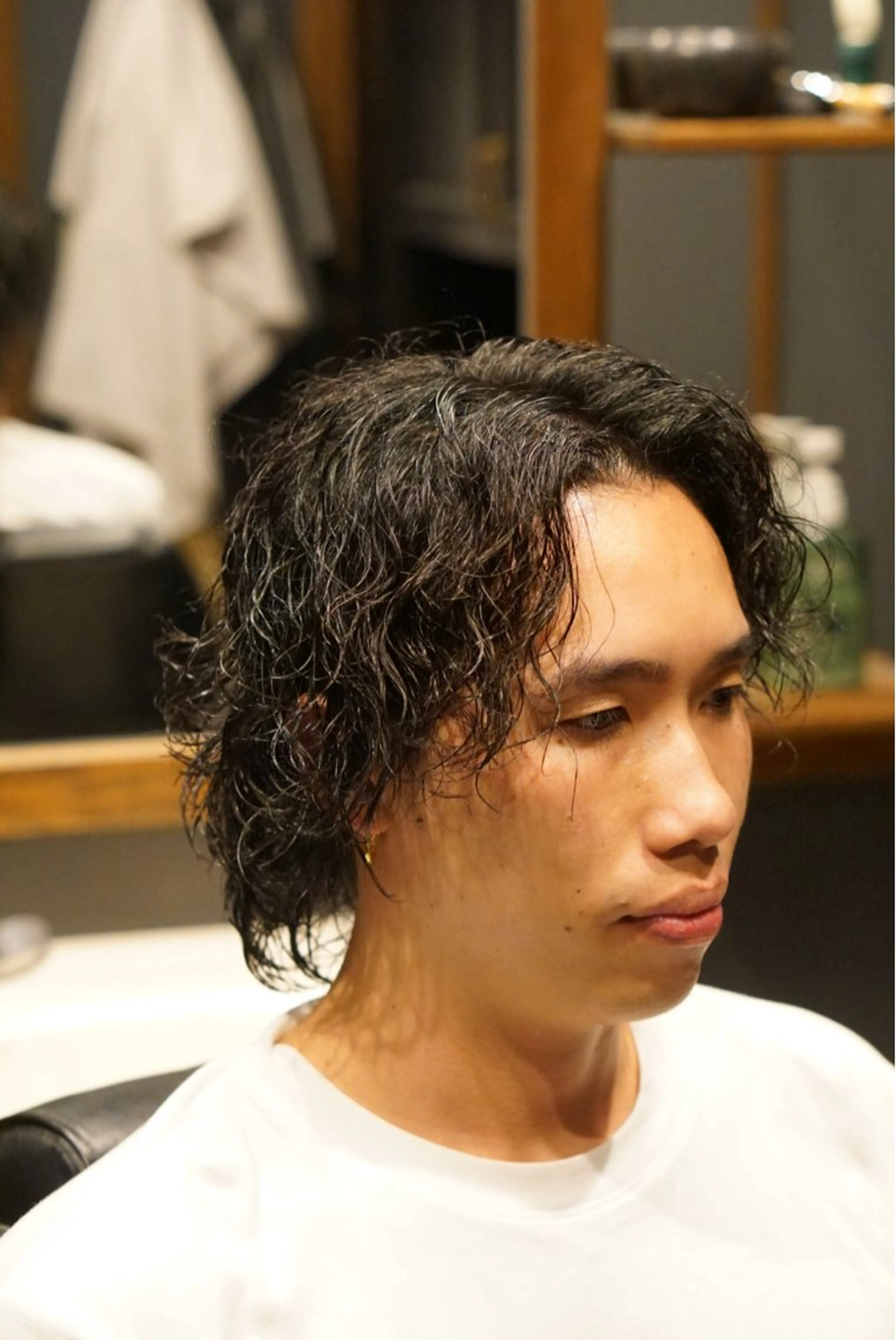 ミディアム 工藤 駿輔のヘアスタイル