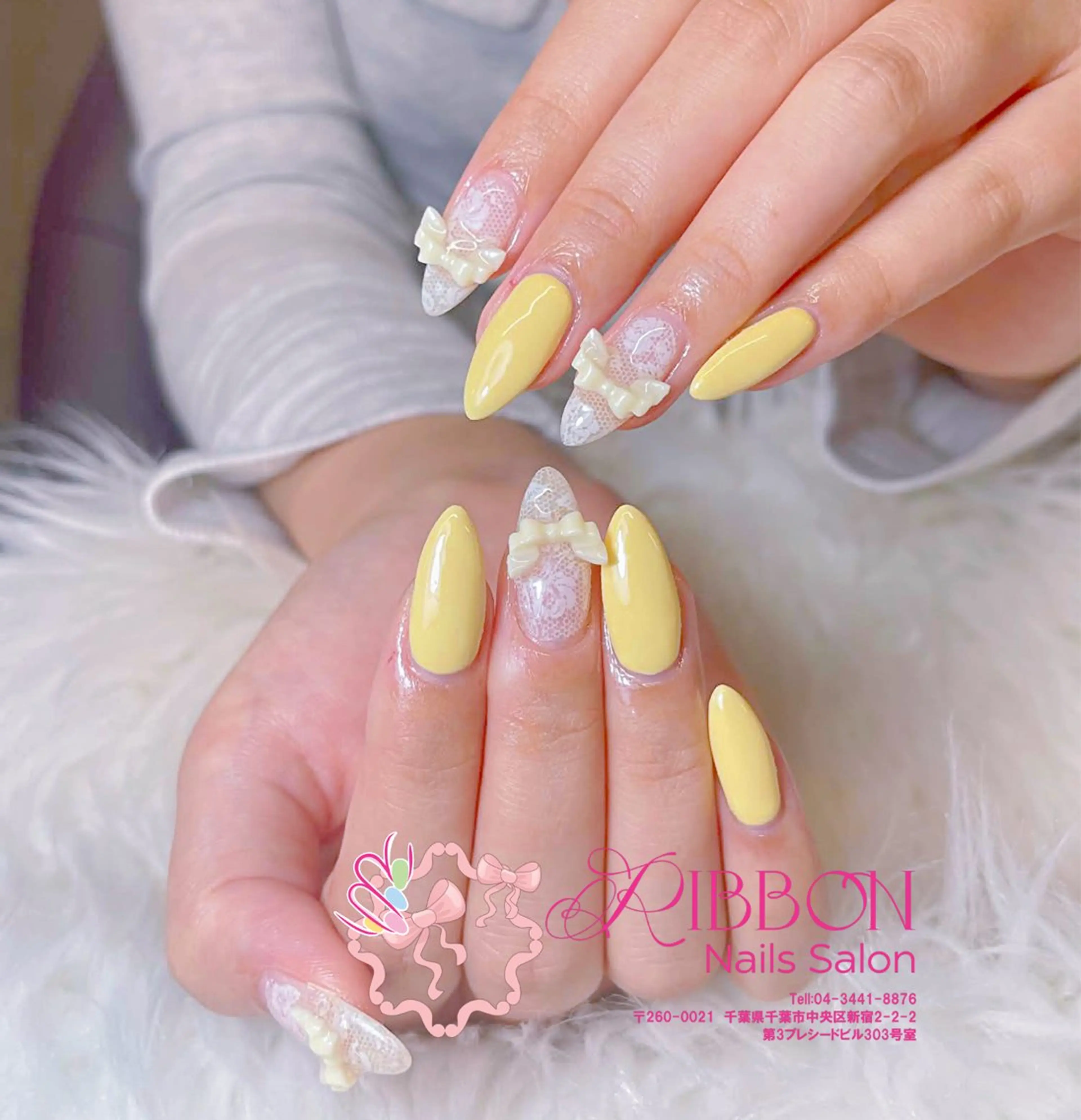 ネイル フレンチネイル ジェルネイル マグネットネイル 持ち込み ニュアンスネイル ハンドネイル Ribbonnail salonのネイルデザイン