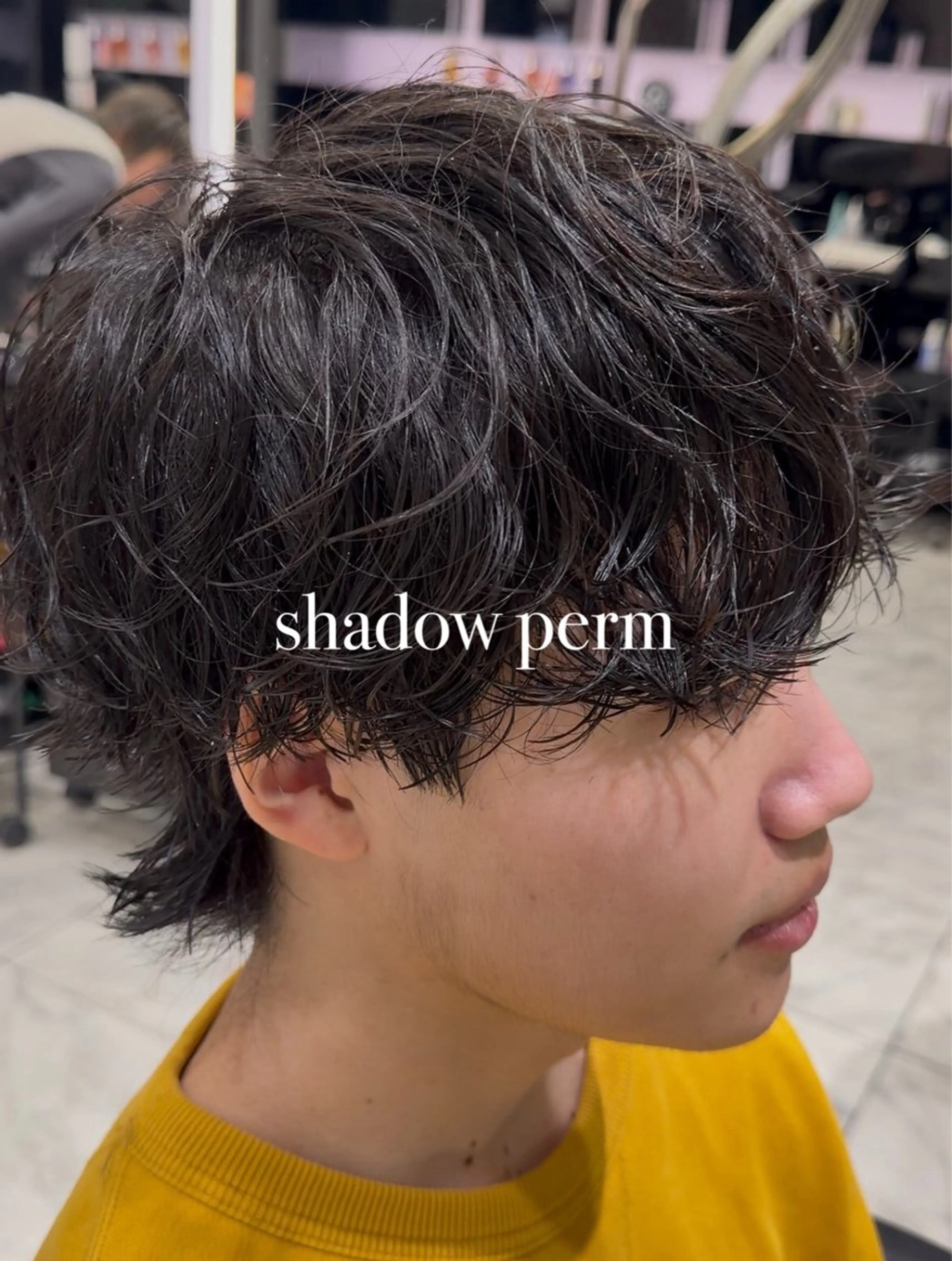 メンズ フェザーパーマ カルマパーマ メンズパーマ カット パーマ トリートメント 🎸⚡️メンズ専門/ 銀座/REN⚡️🎸のヘアスタイル